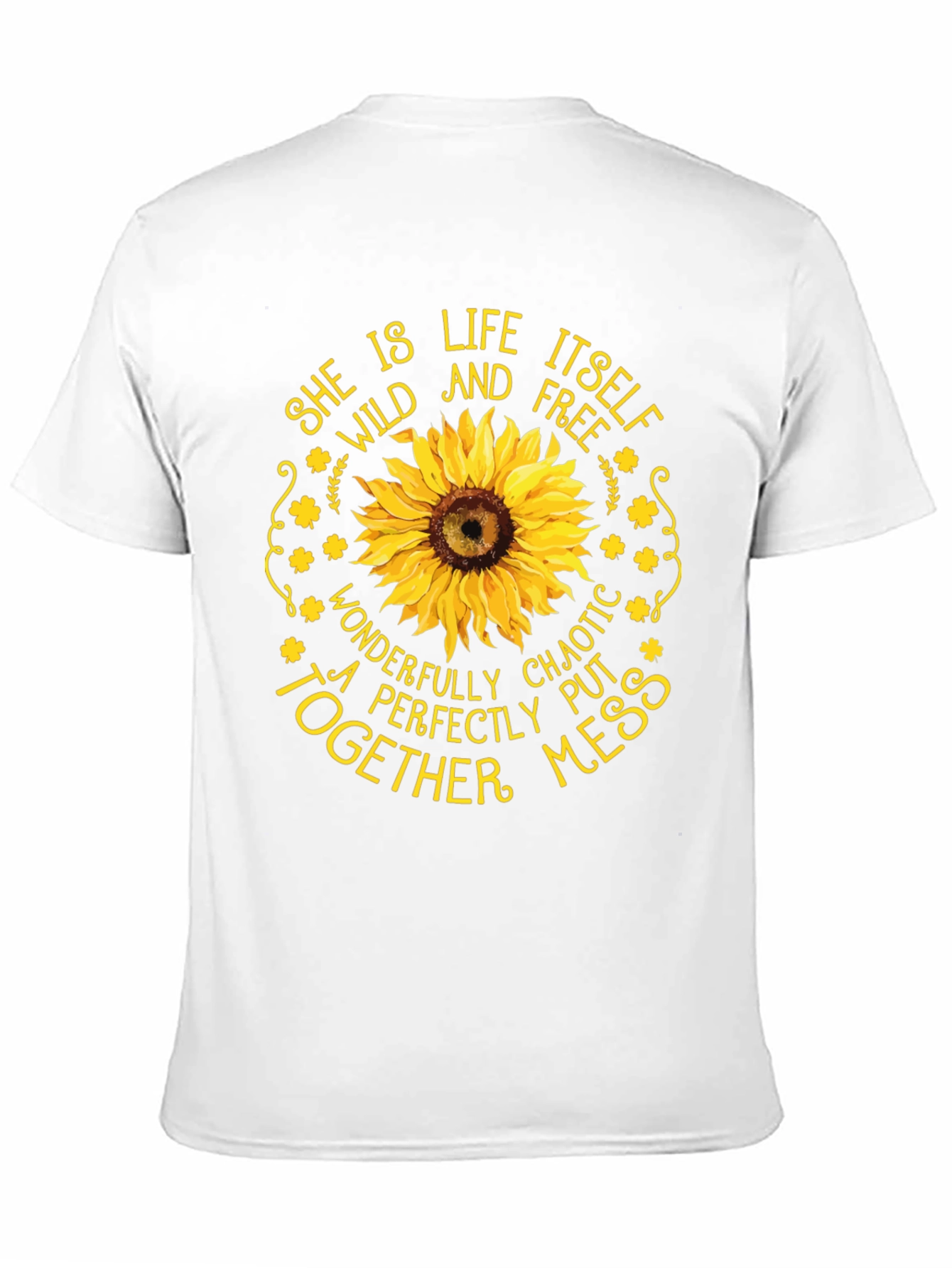 She is Life Sunflower Graphic T-Shirt