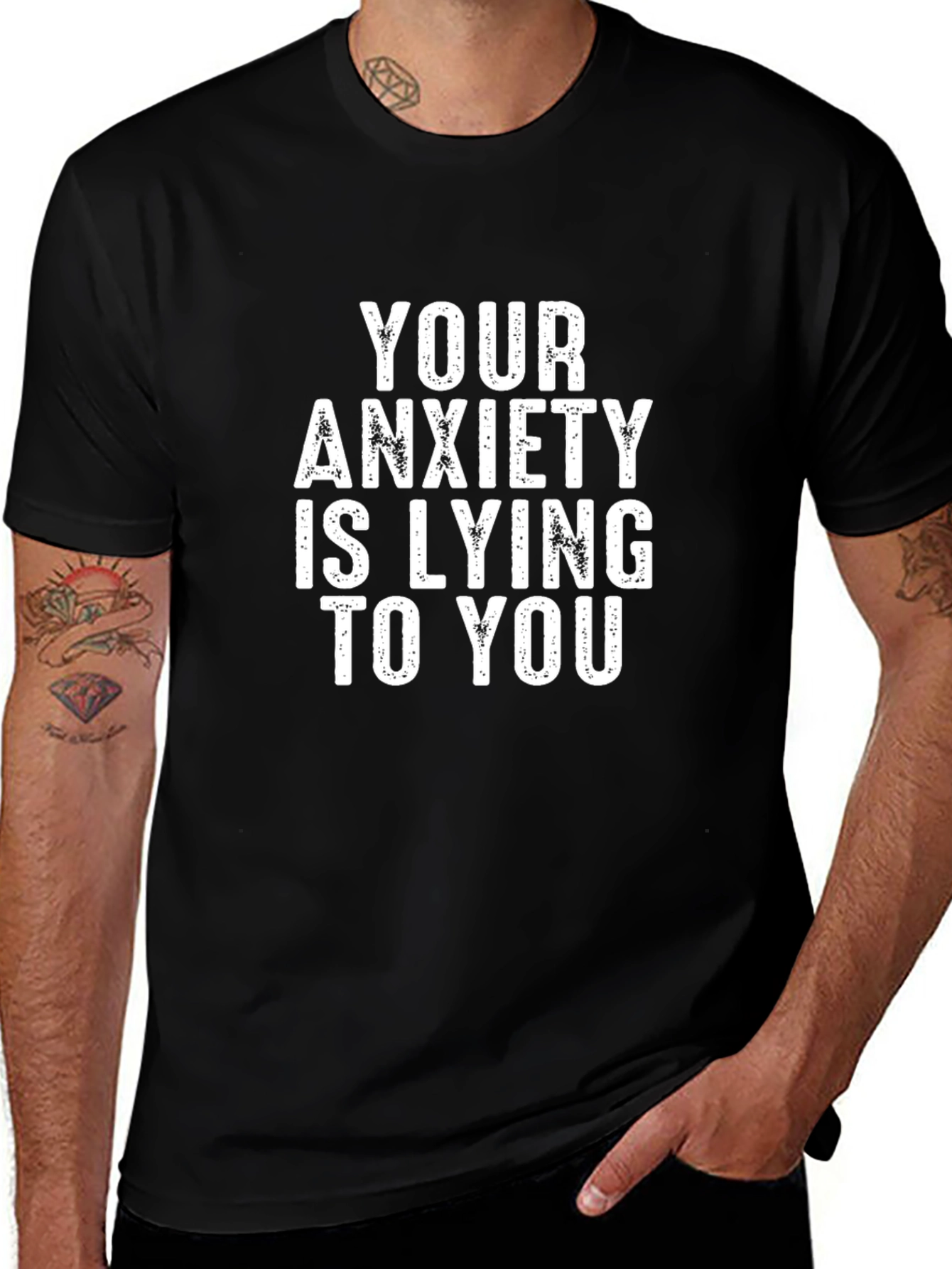 Anxiety Truth Tee - Comfort & Style
