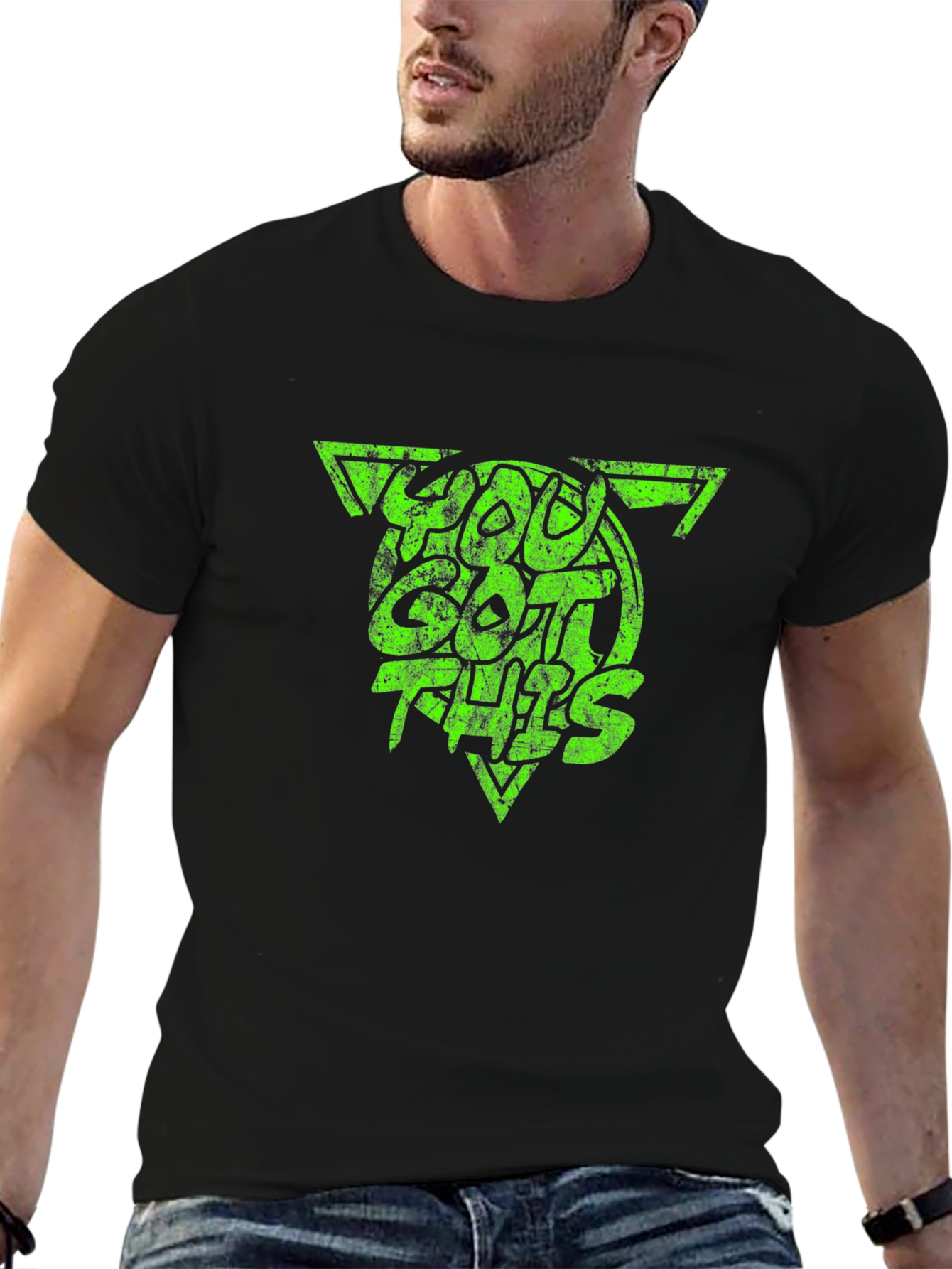 You Got This Graphic Tee - Mens Black T-Shirt