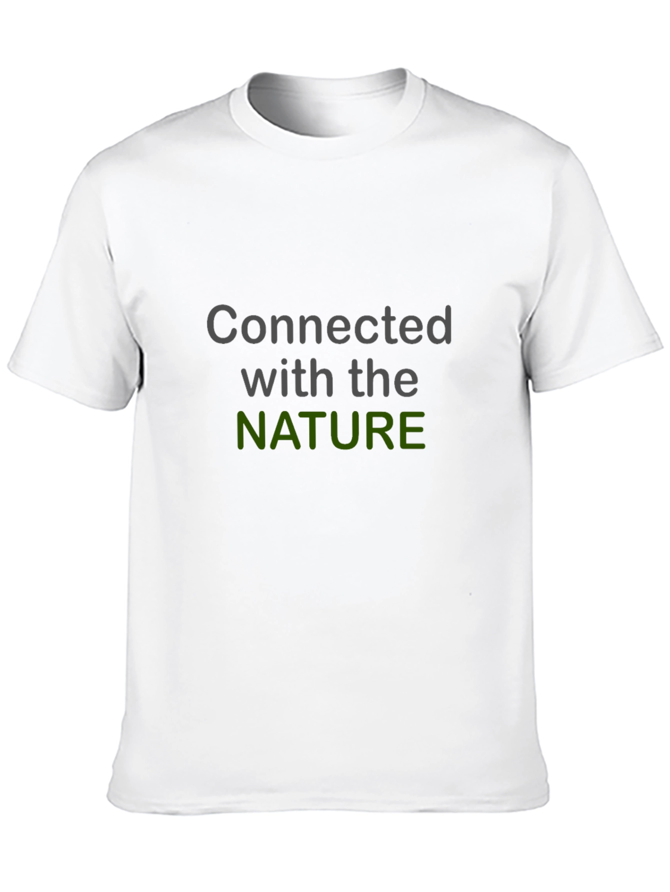 Connected with Nature Graphic Tee - Black
