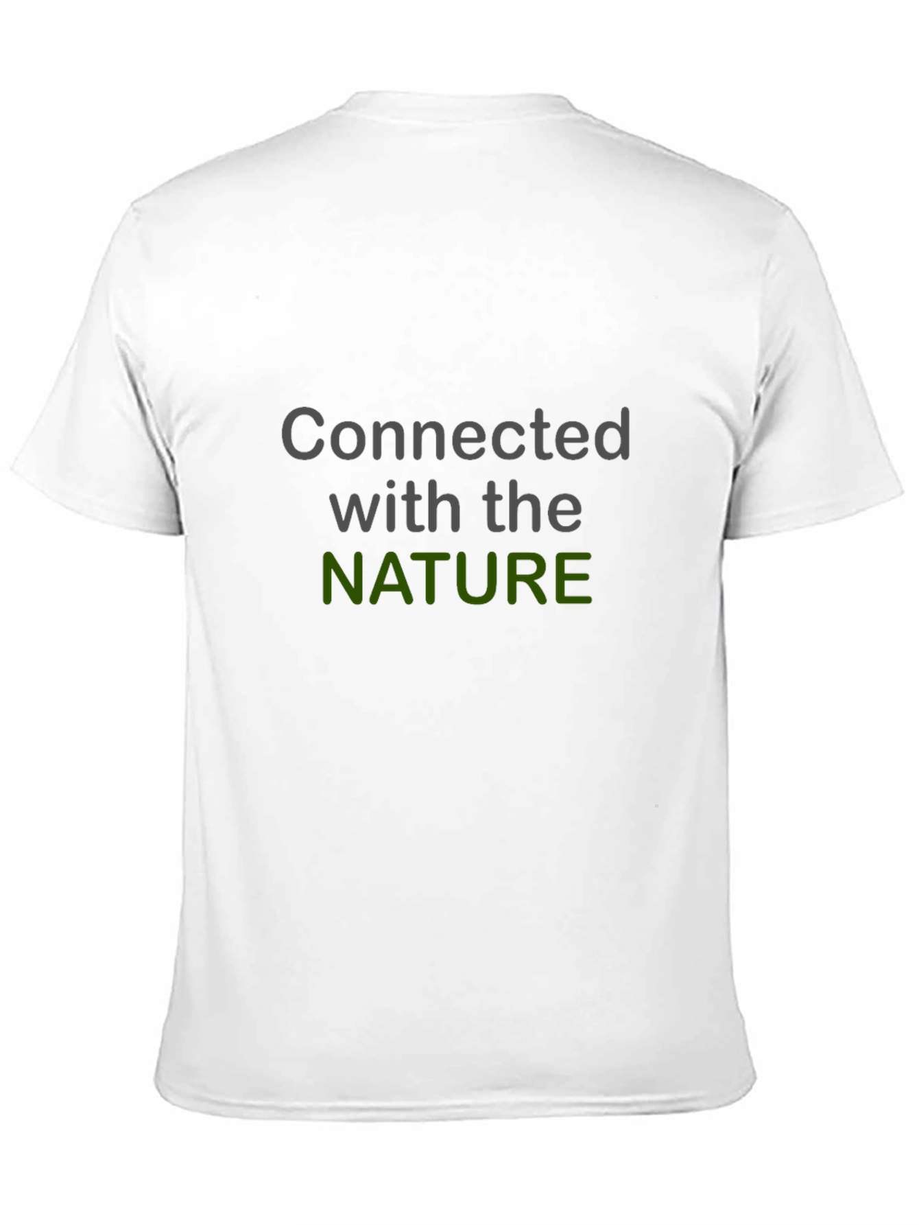 Connected with Nature Graphic Tee - Black
