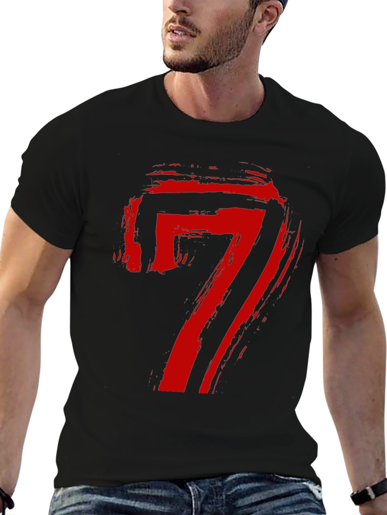 Brush Stroke Number 7 T-Shirt