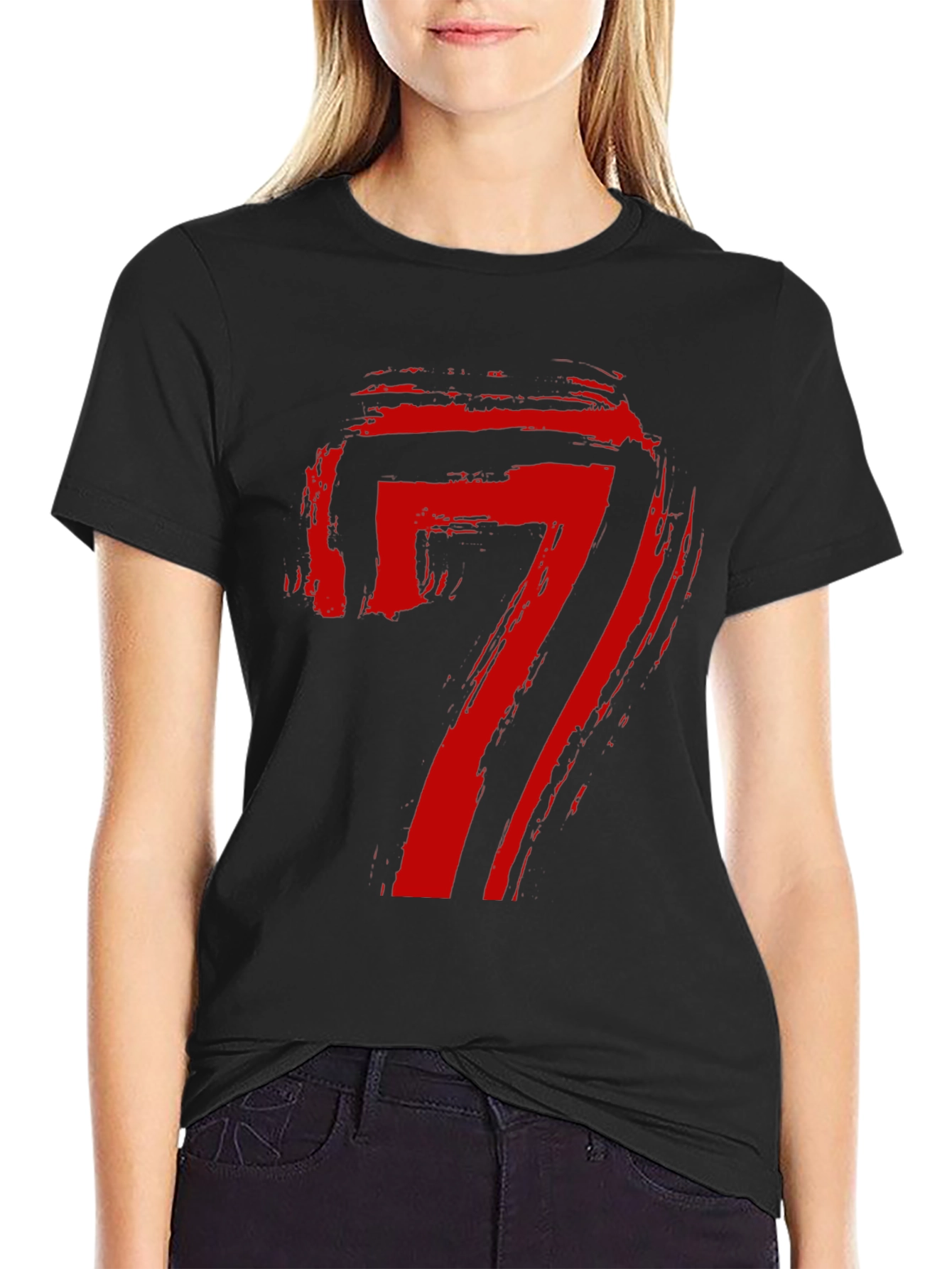 Brush Stroke Number 7 T-Shirt