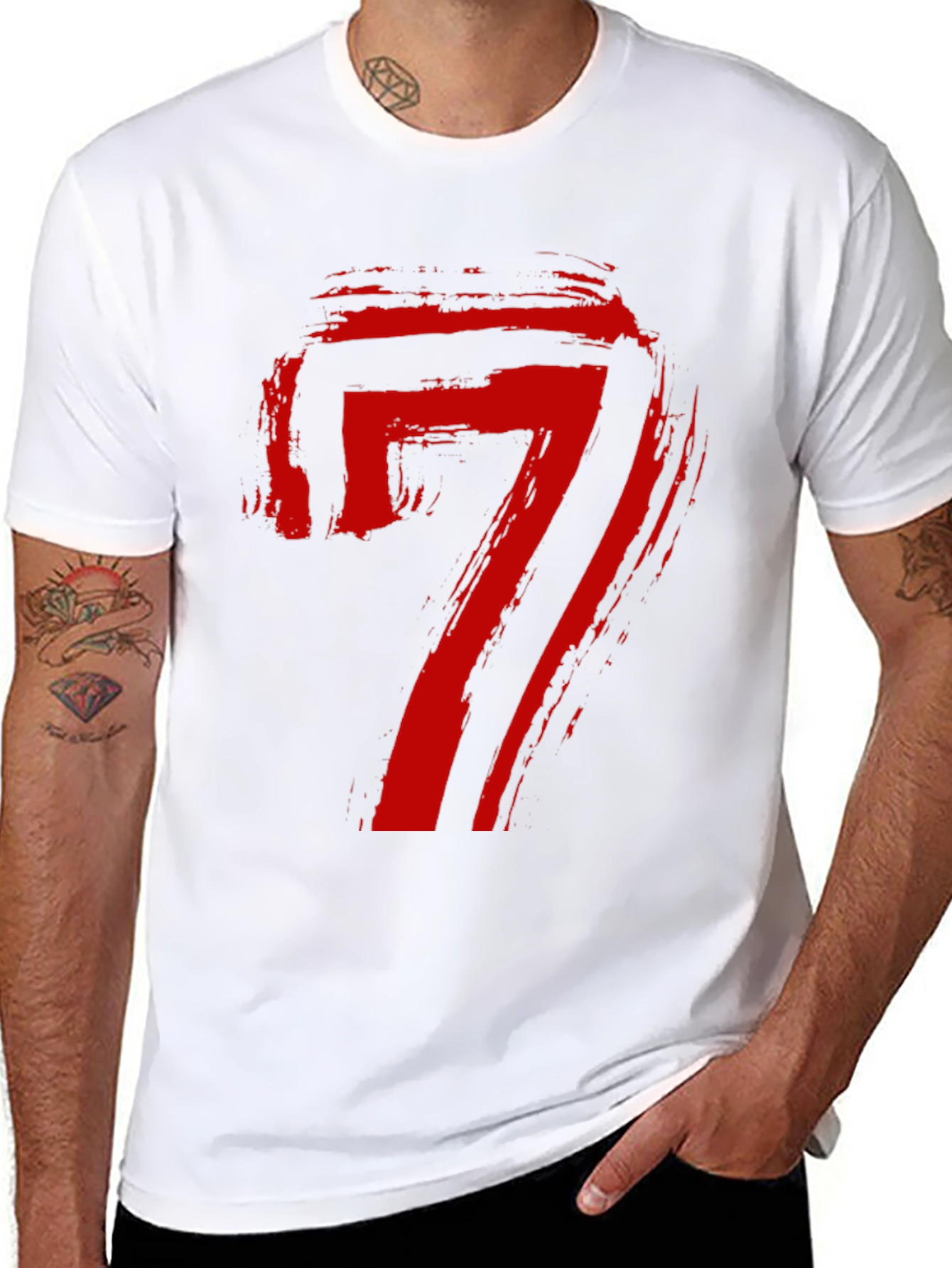 Brush Stroke Number 7 T-Shirt