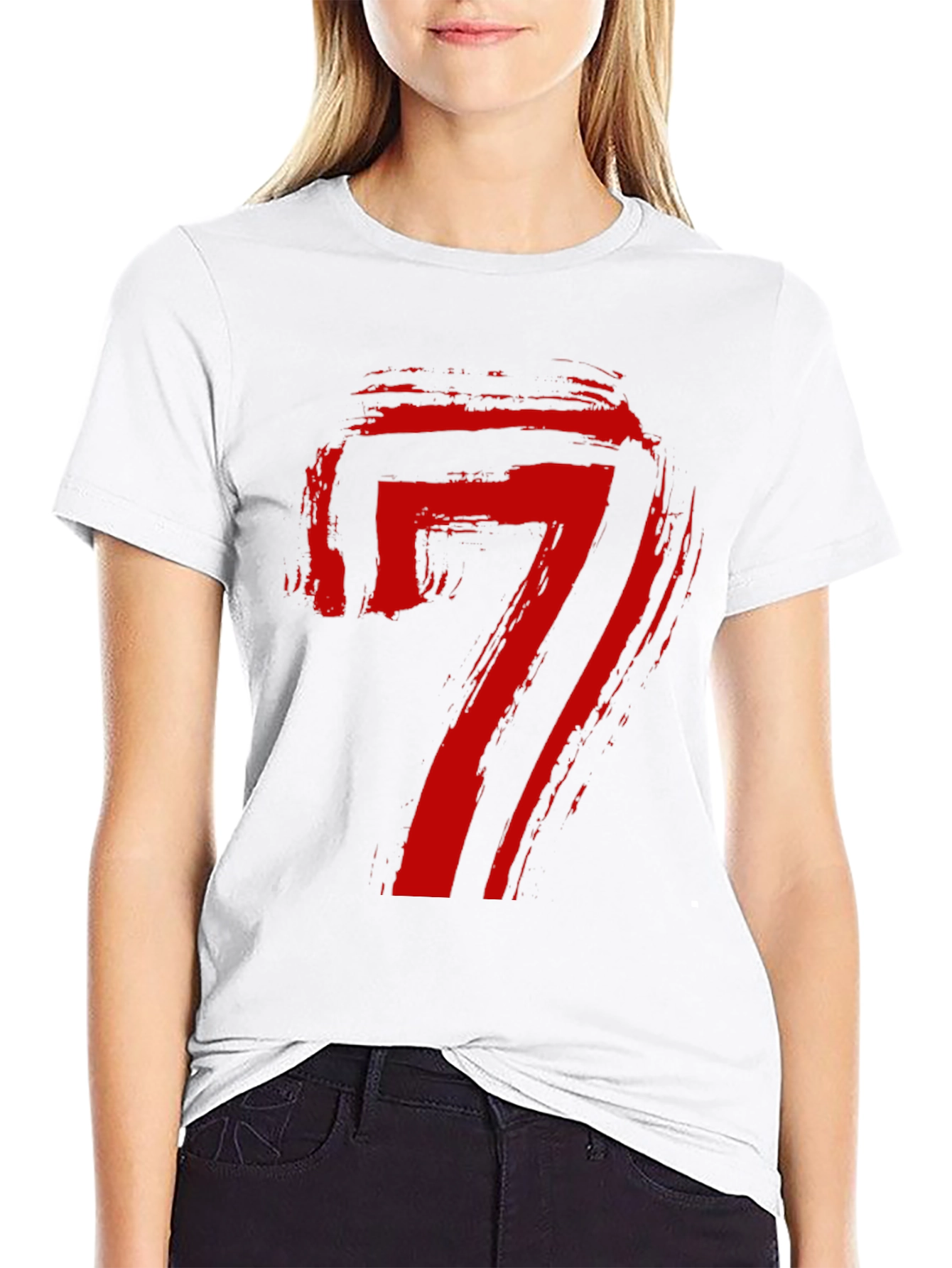 Brush Stroke Number 7 T-Shirt