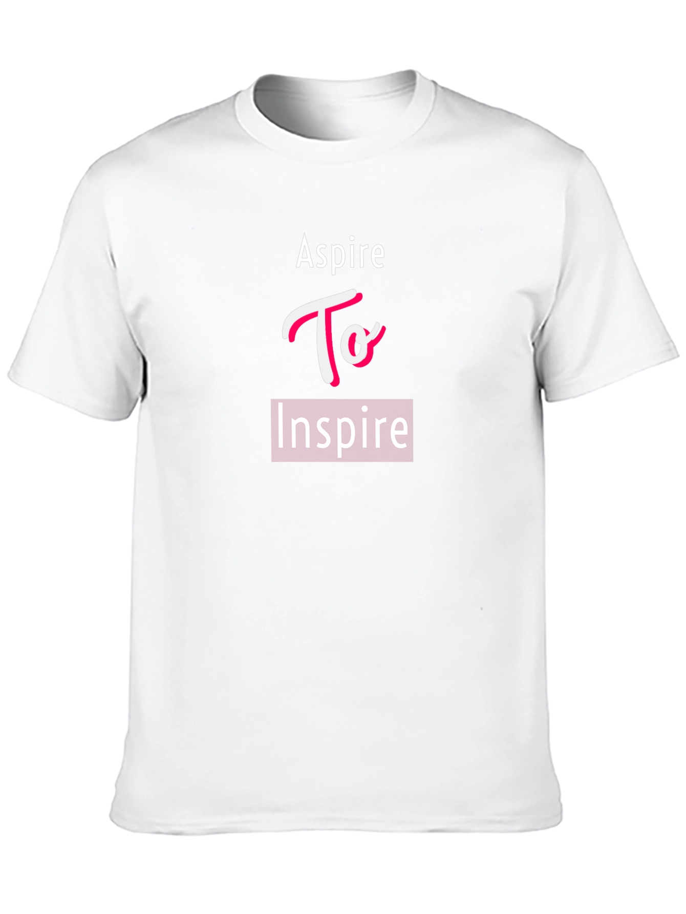 Aspire To Inspire Black Graphic Tee