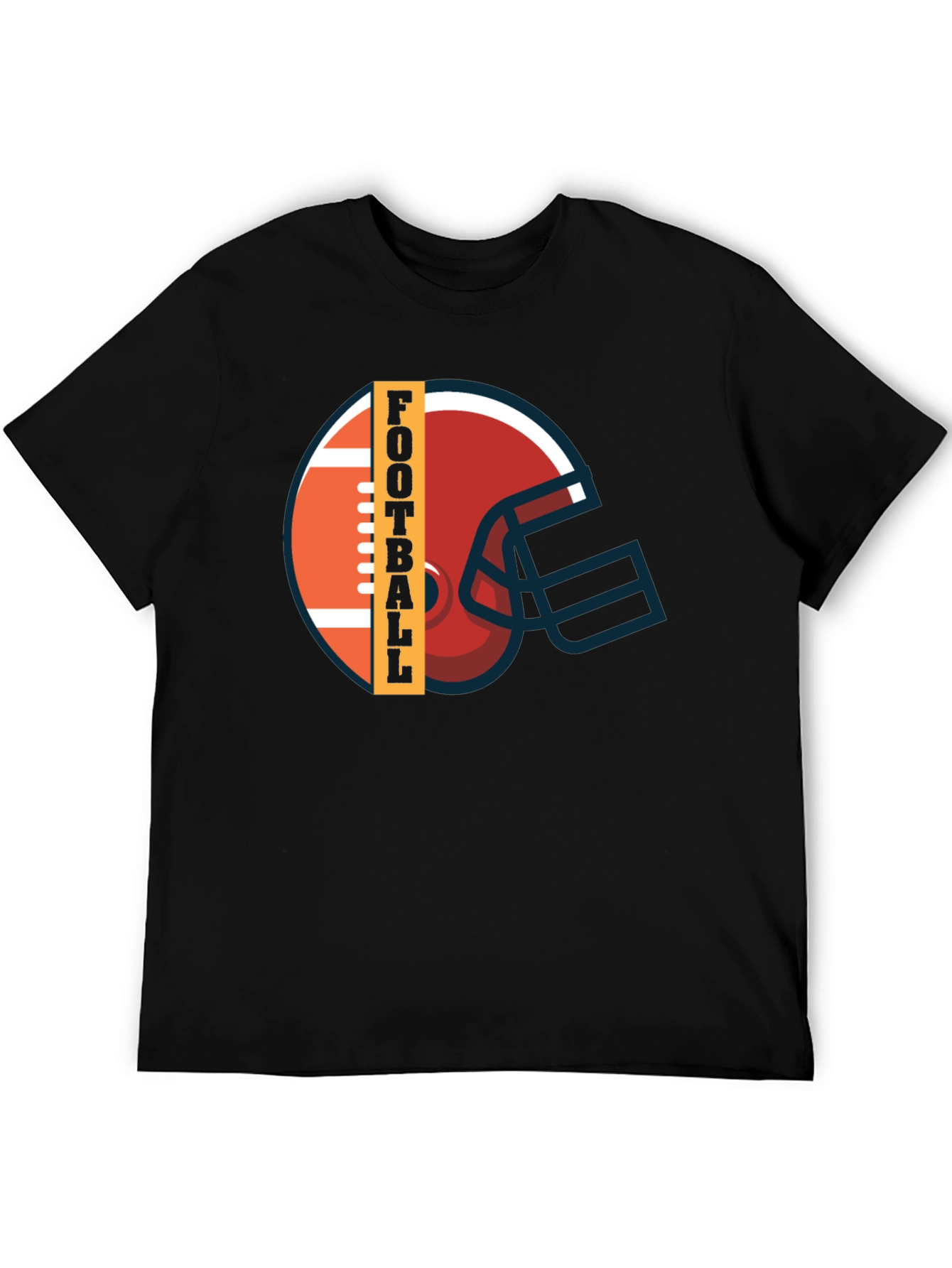 Football Helmet Graphic Tee