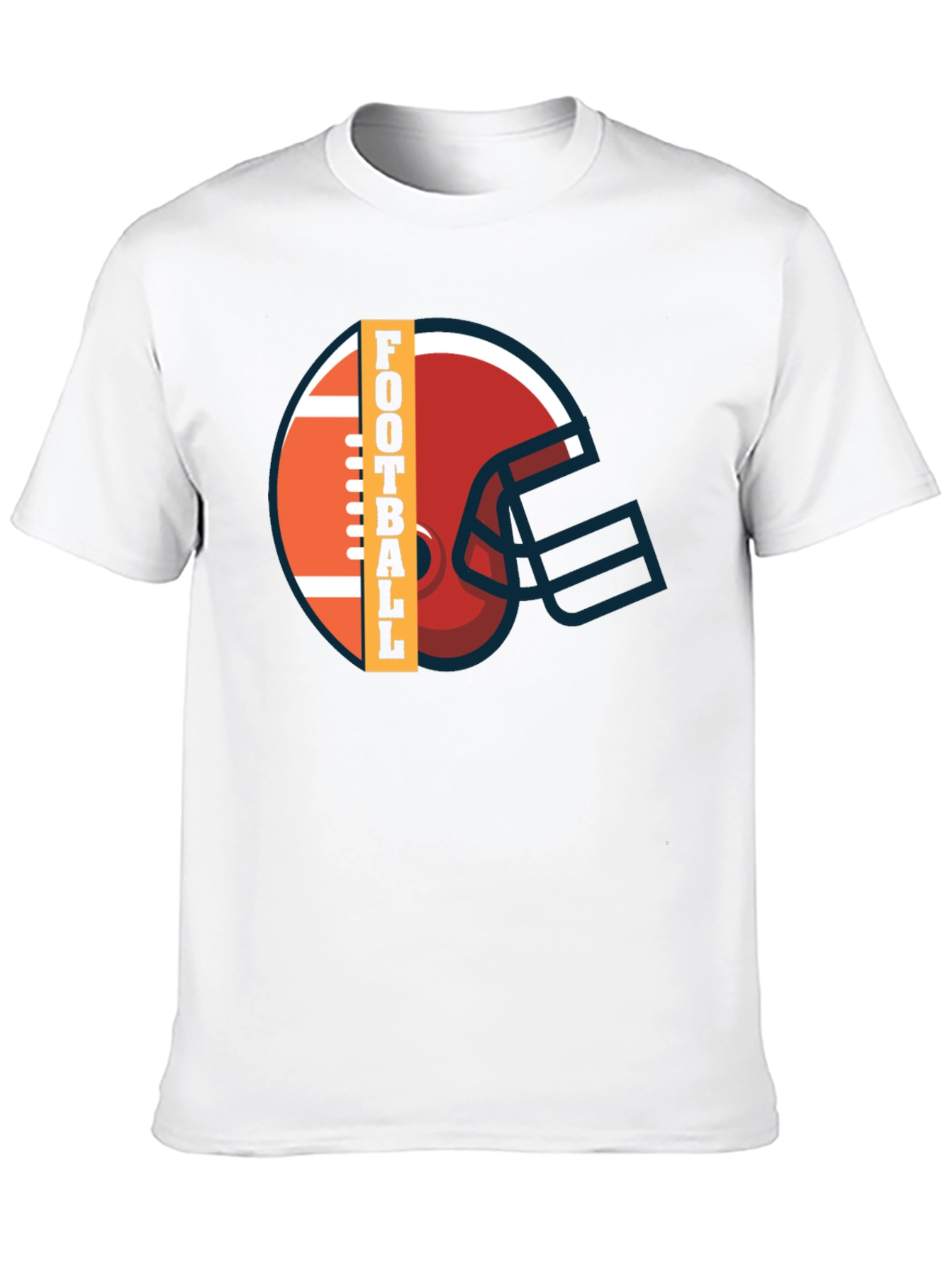 Football Helmet Graphic Tee