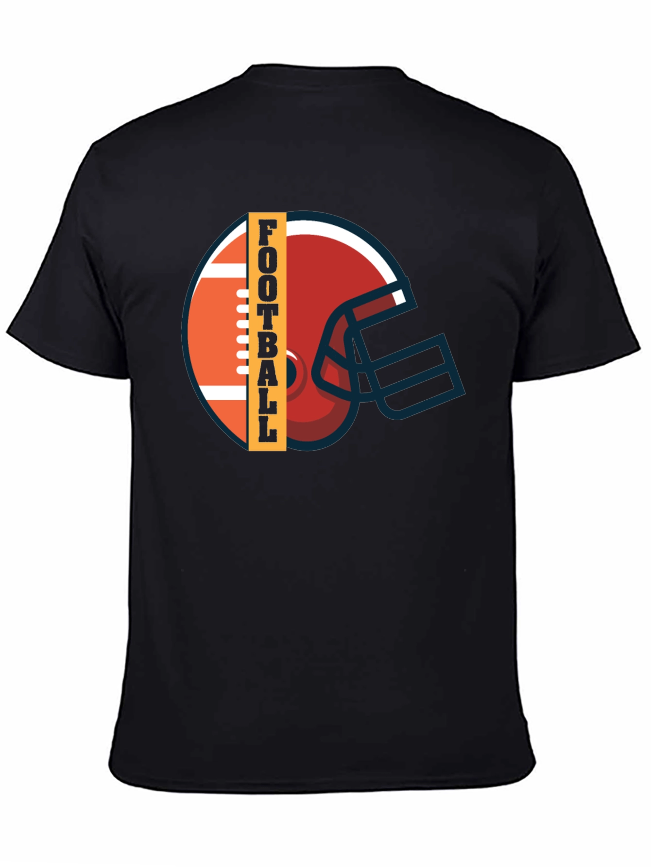 Football Helmet Graphic Tee