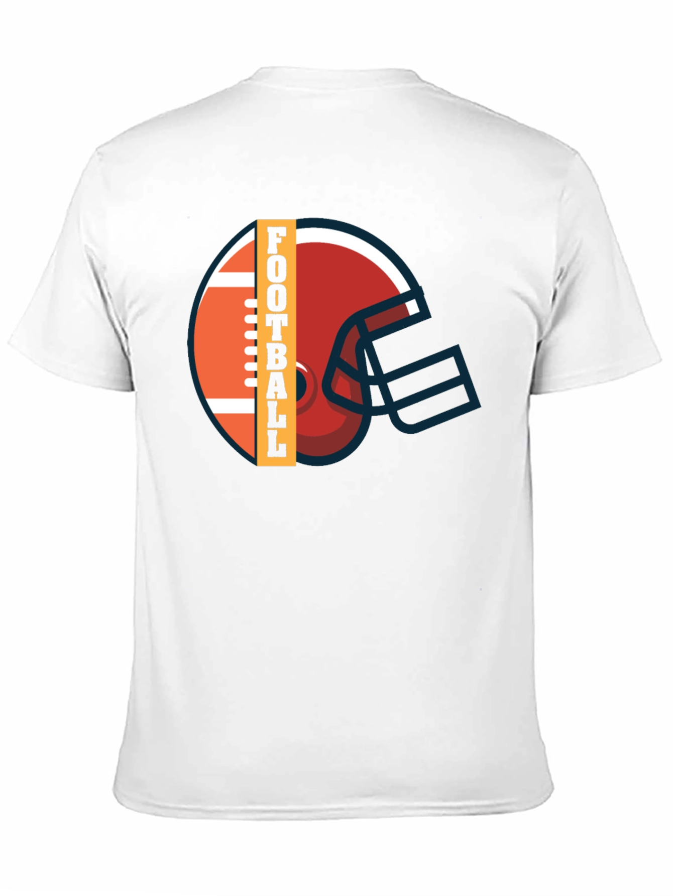 Football Helmet Graphic Tee