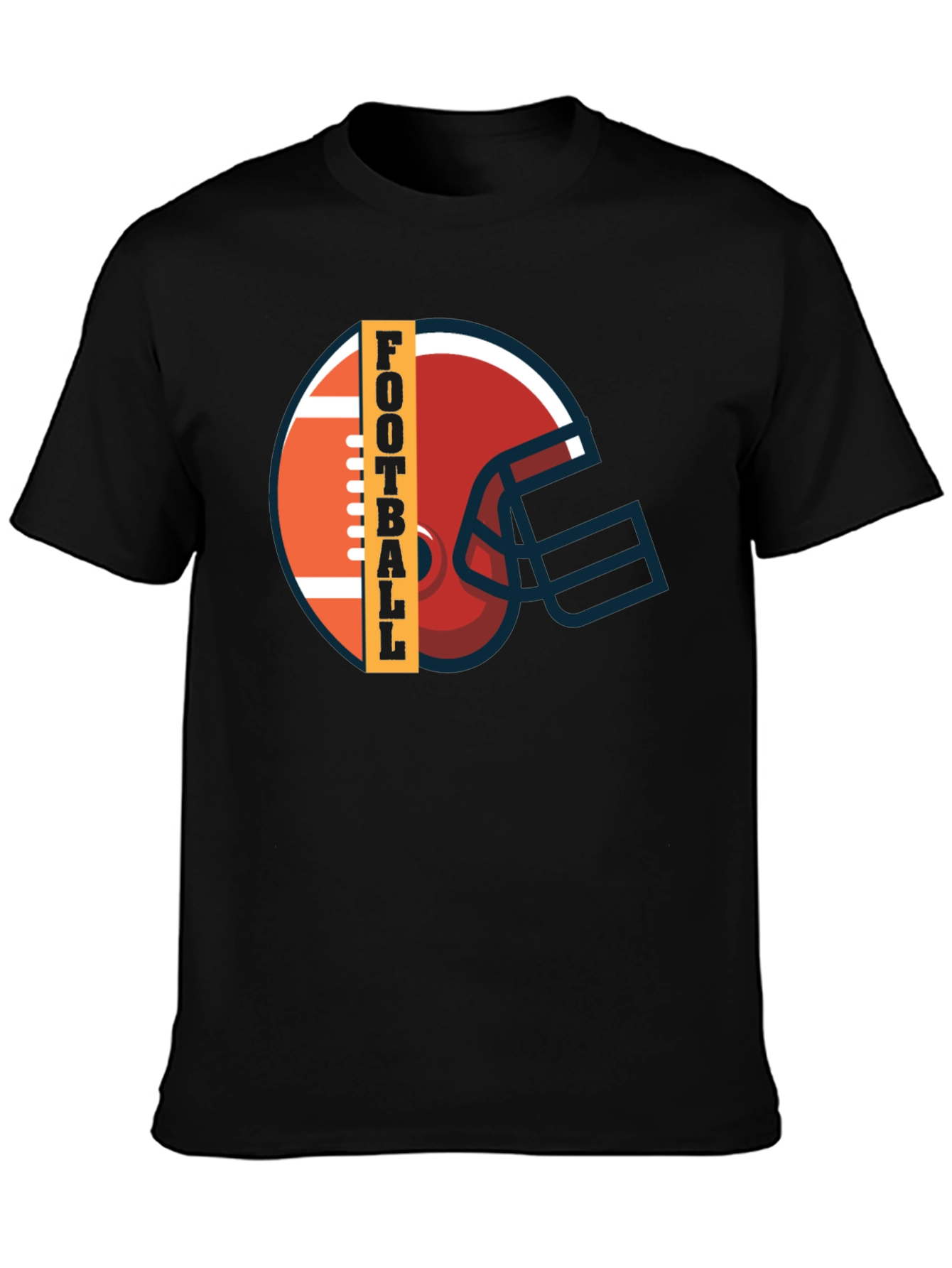 Football Helmet Graphic Tee
