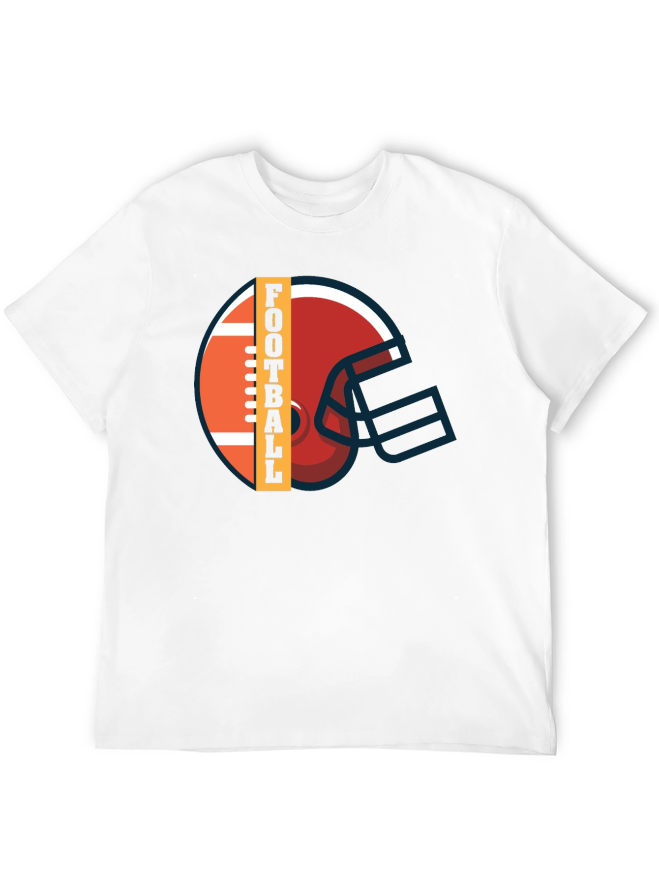 Football Helmet Graphic Tee