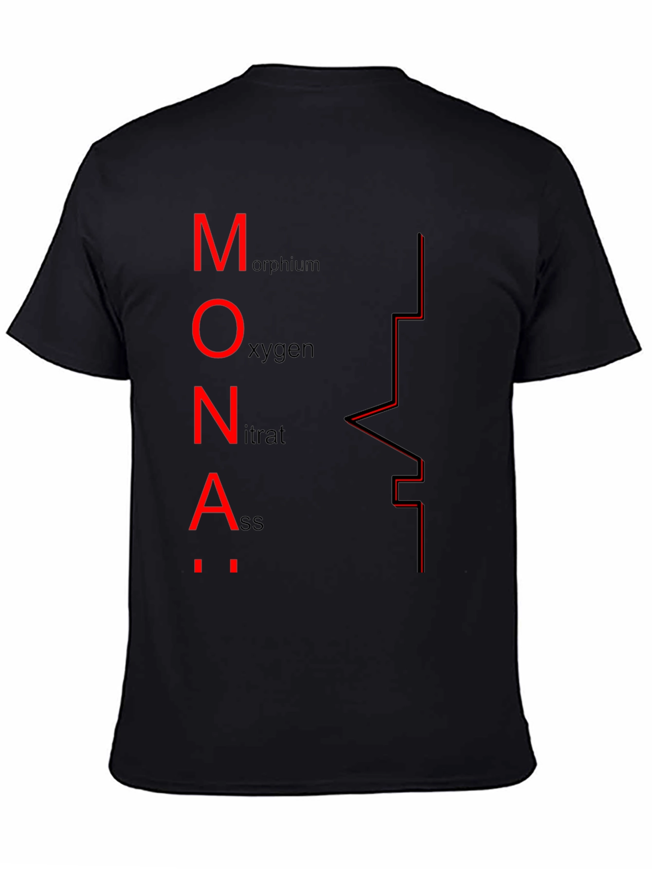 MONA Chemistry Pun T-Shirt - Black