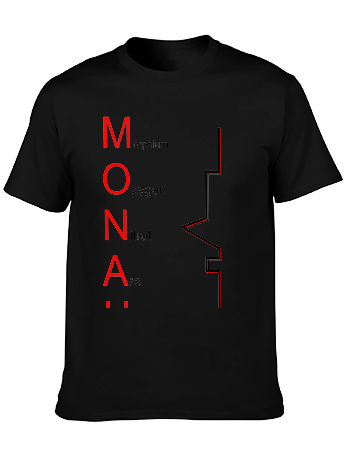 MONA Chemistry Pun T-Shirt - Black