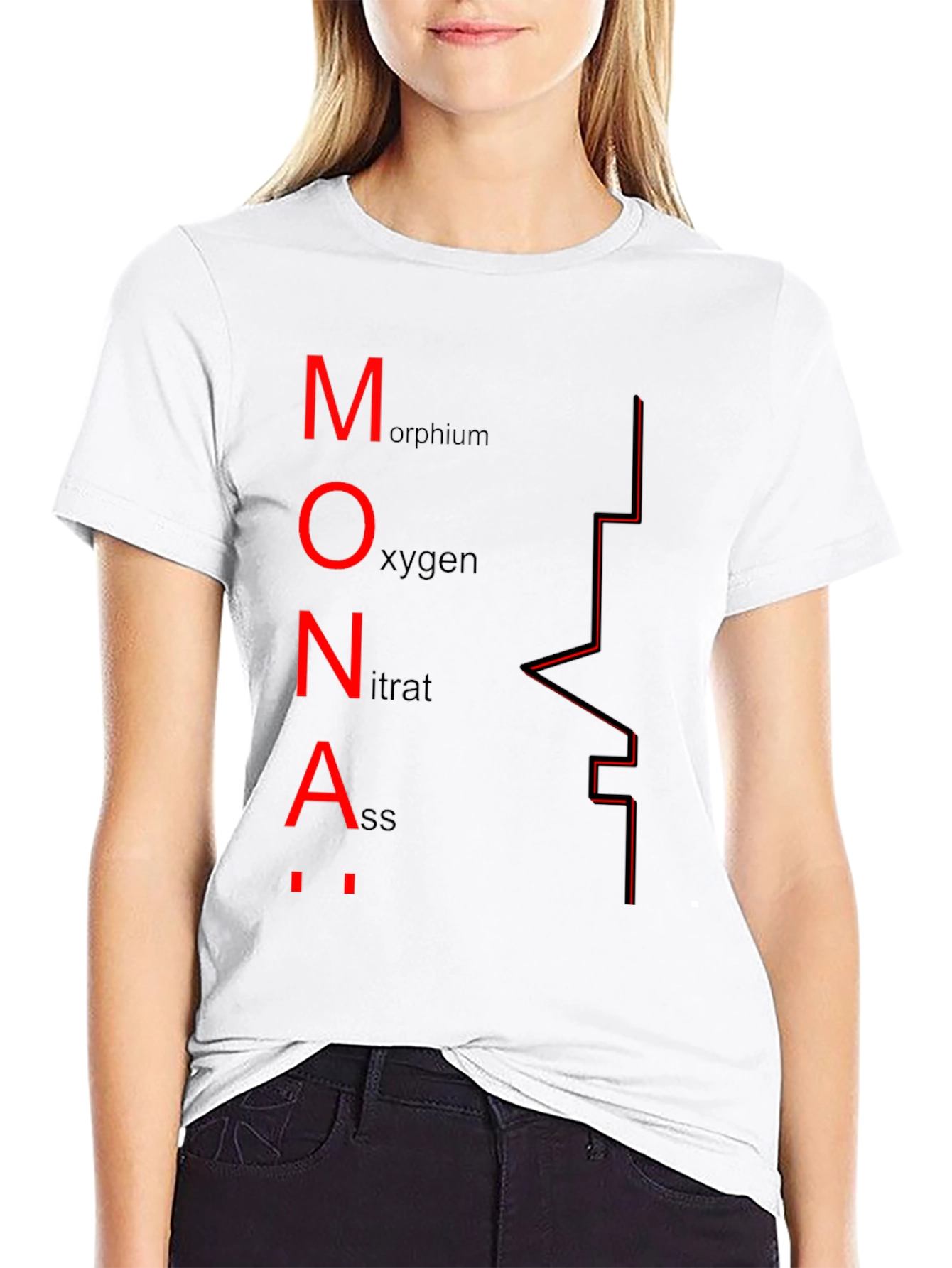 MONA Chemistry Pun T-Shirt - Black