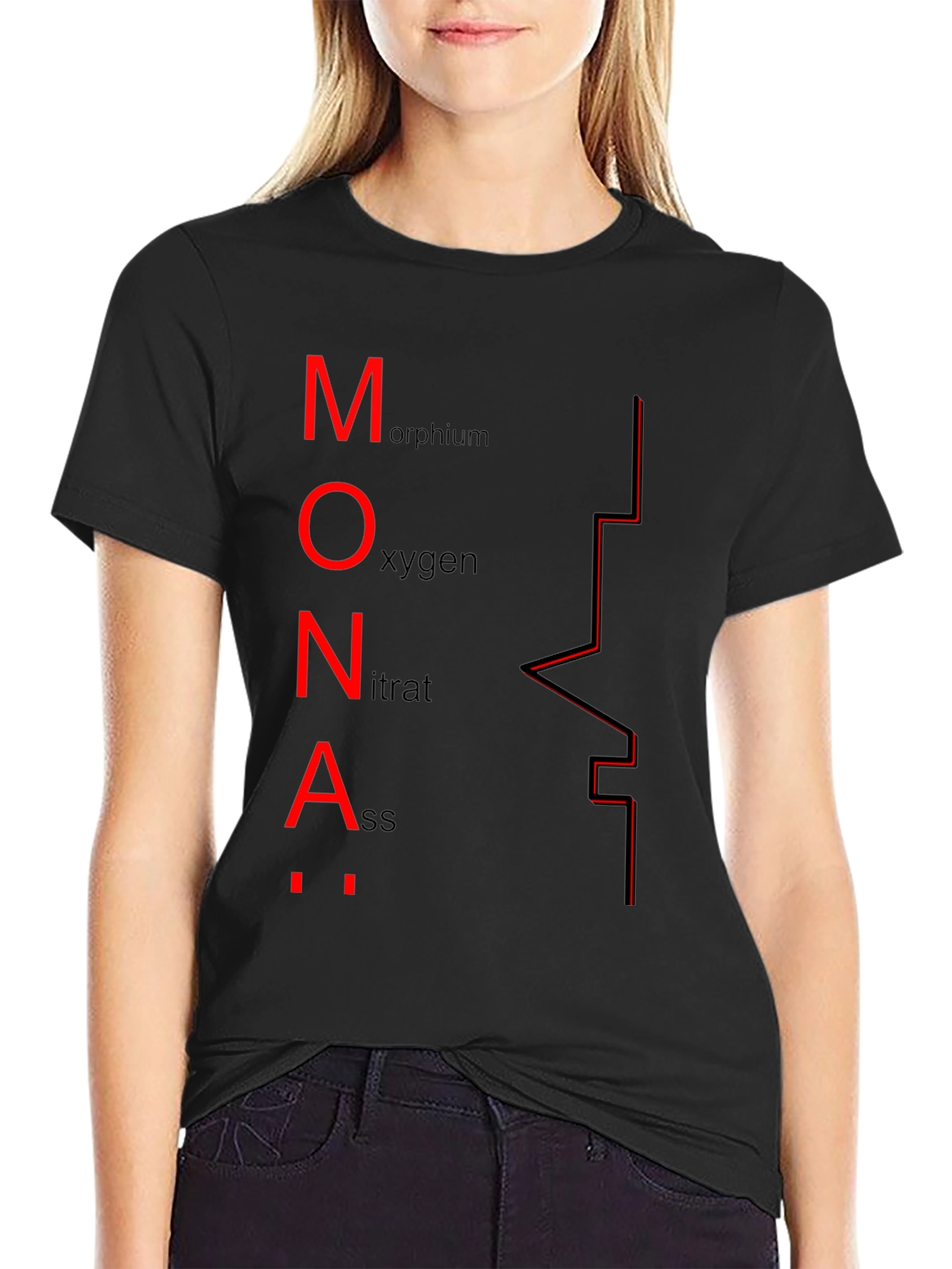MONA Chemistry Pun T-Shirt - Black