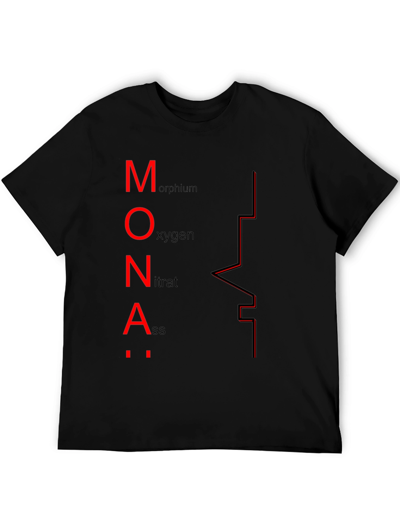MONA Chemistry Pun T-Shirt - Black