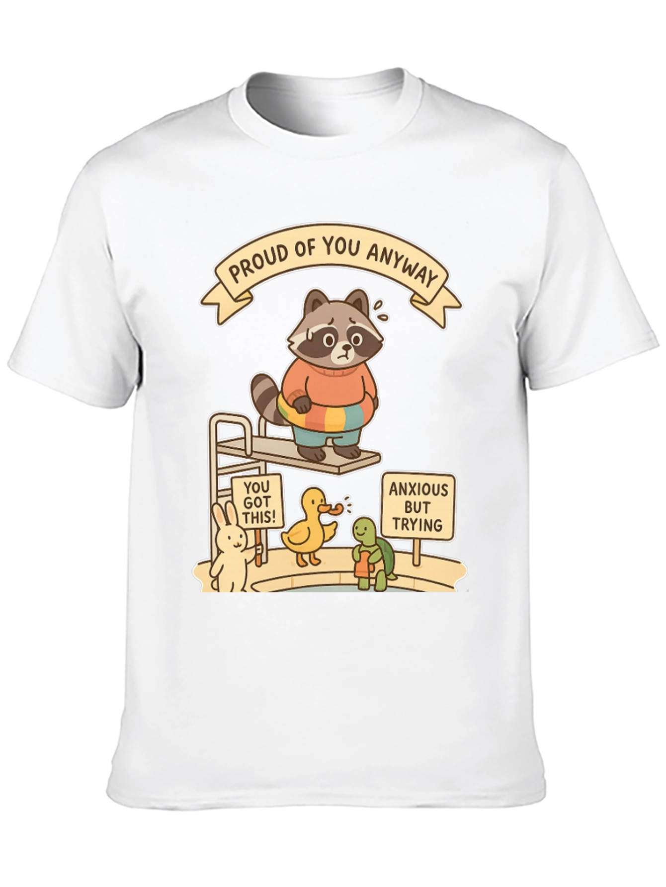 Motivational Raccoon T-Shirt