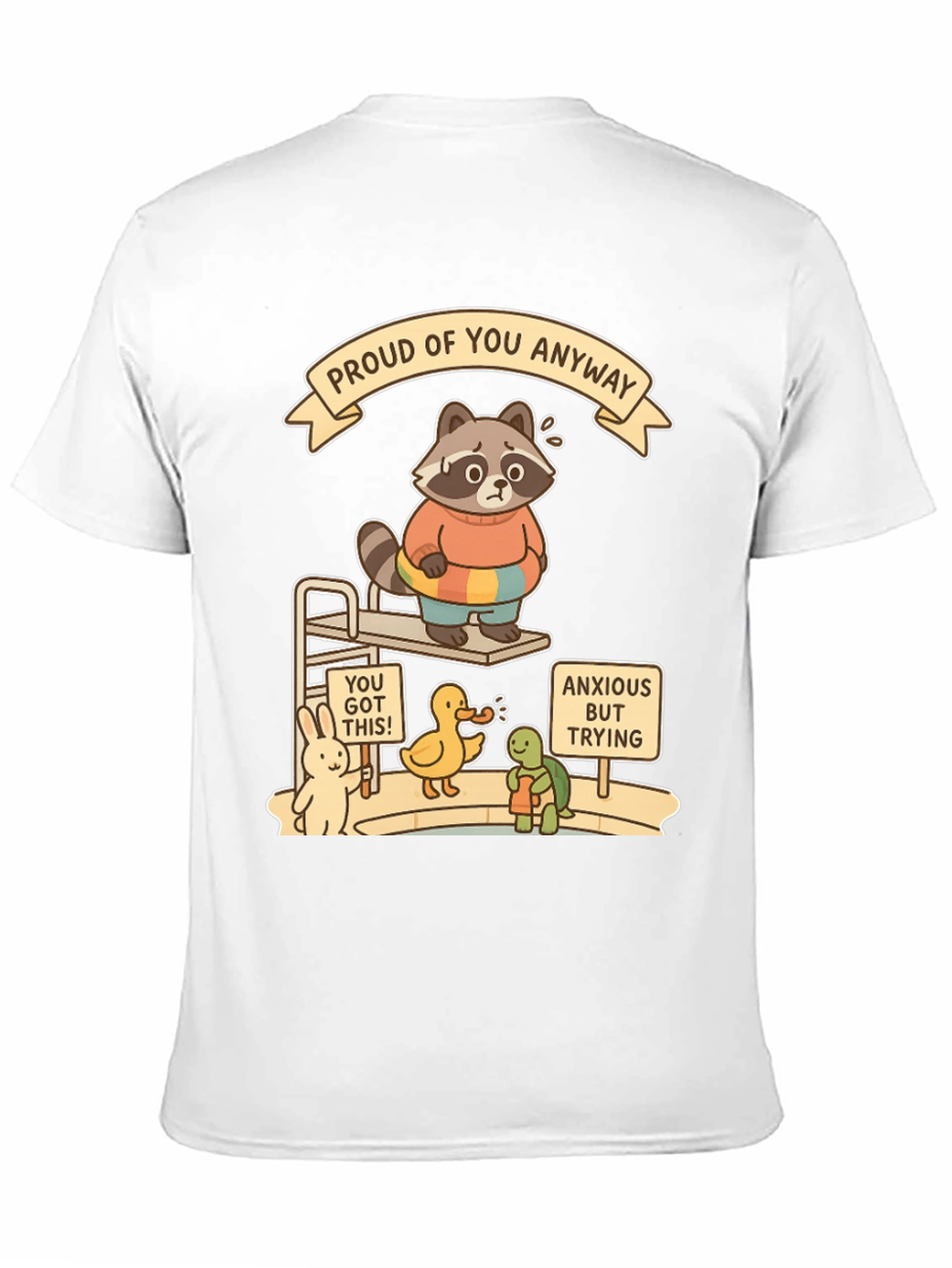 Motivational Raccoon T-Shirt