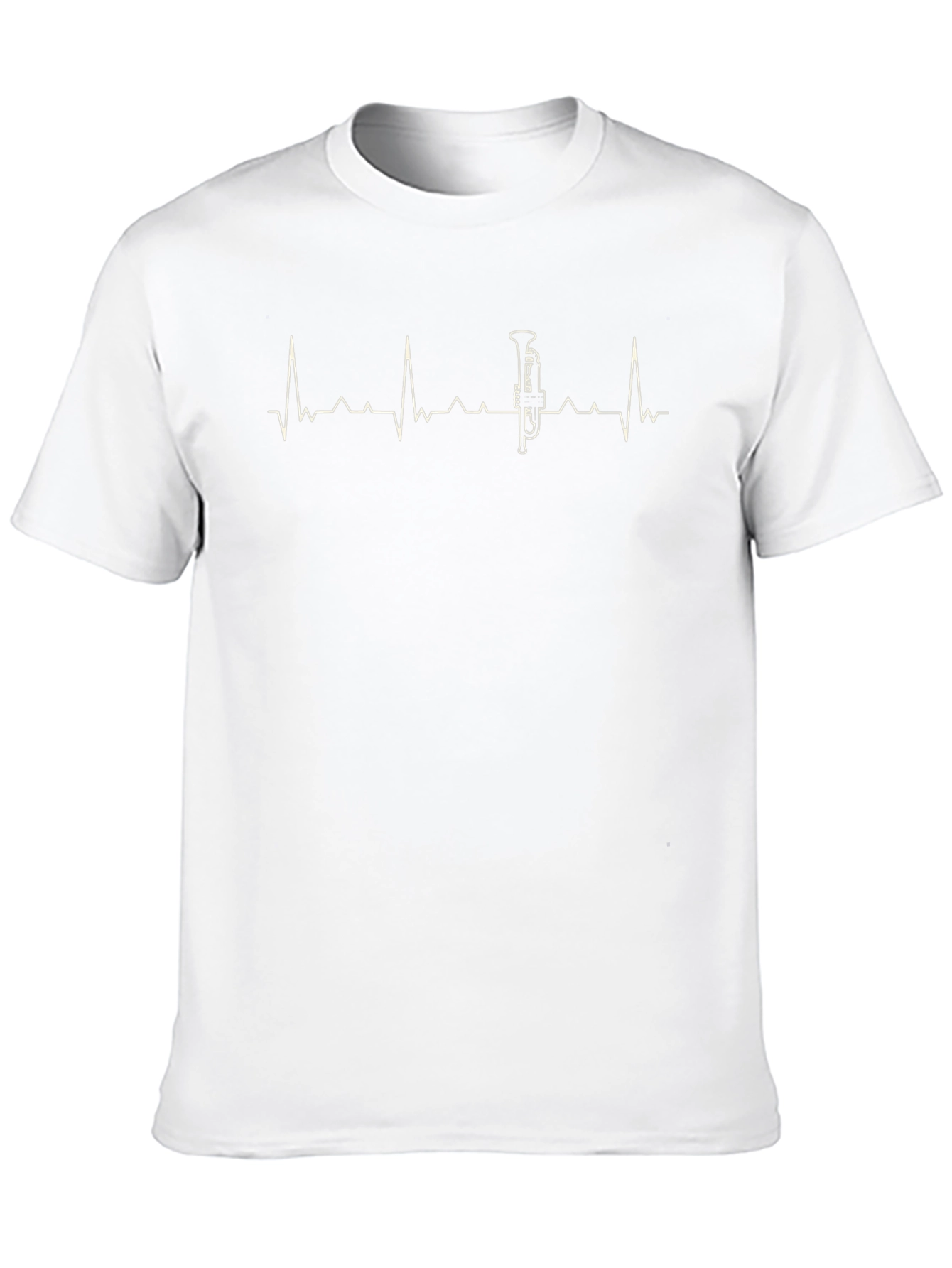 Trumpet Heartbeat T-Shirt - Musicians Delight!