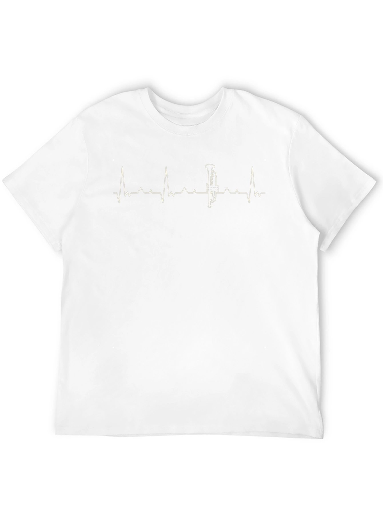 Trumpet Heartbeat T-Shirt - Musicians Delight!