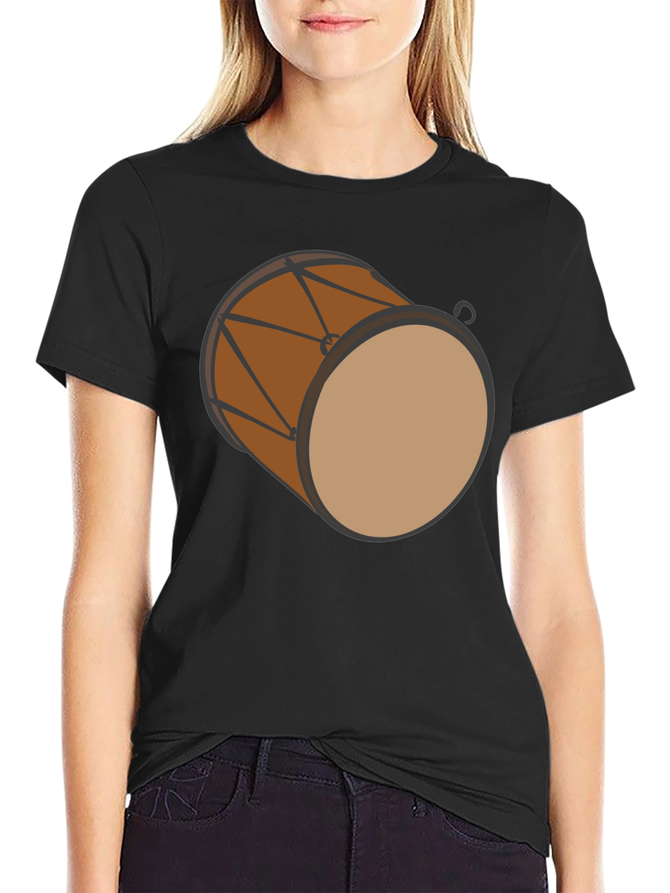 Drum Graphic Tee - Cool & Casual