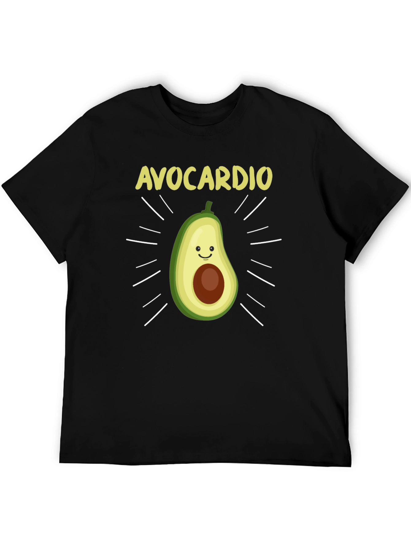 Avocardio Funny Avocado Workout T-Shirt