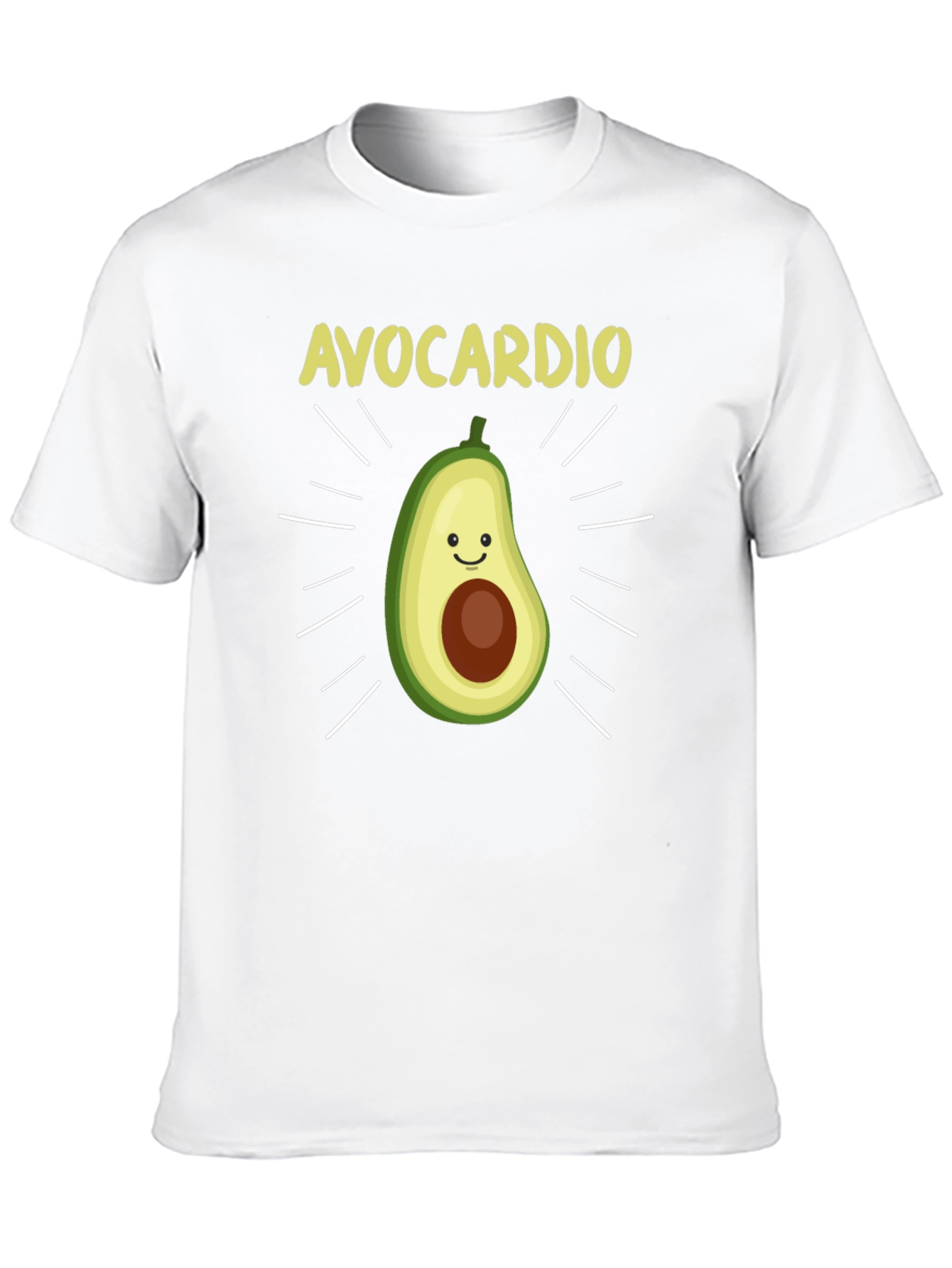 Avocardio Funny Avocado Workout T-Shirt