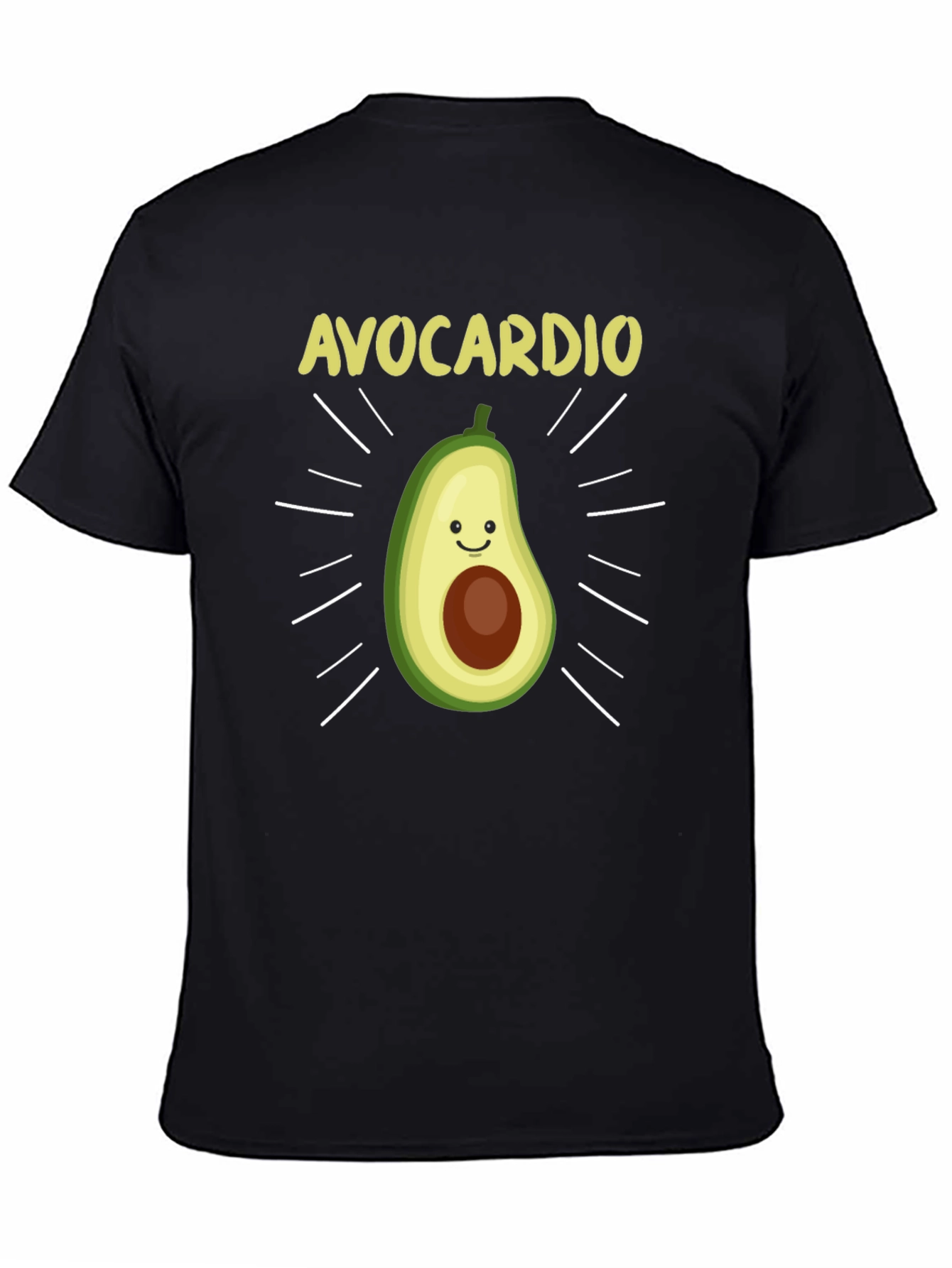 Avocardio Funny Avocado Workout T-Shirt
