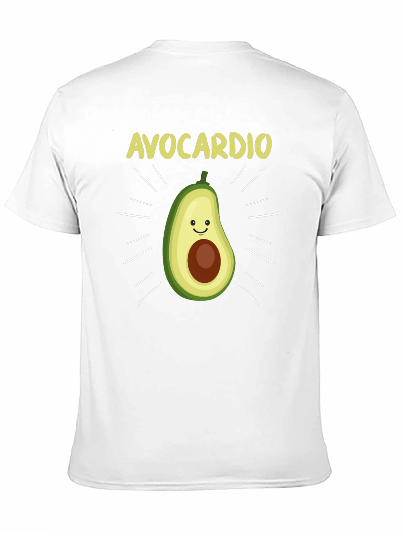 Avocardio Funny Avocado Workout T-Shirt