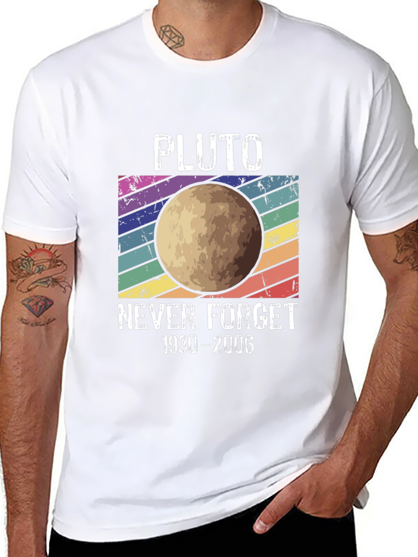 Pluto Never Forget T-Shirt