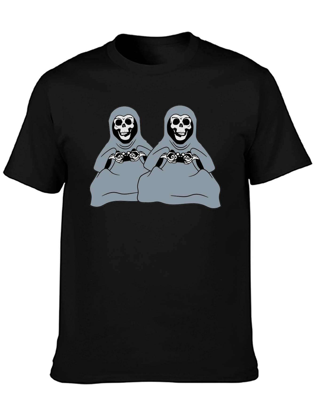 Gamer Grim Reapers Black T-Shirt