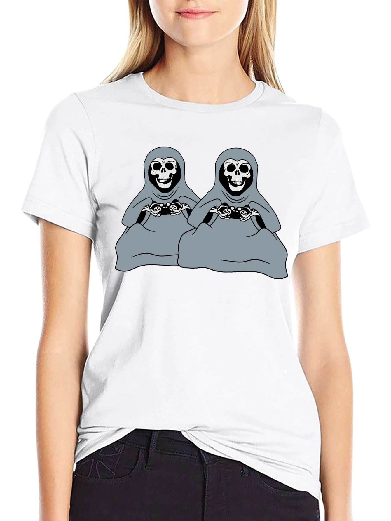 Gamer Grim Reapers Black T-Shirt