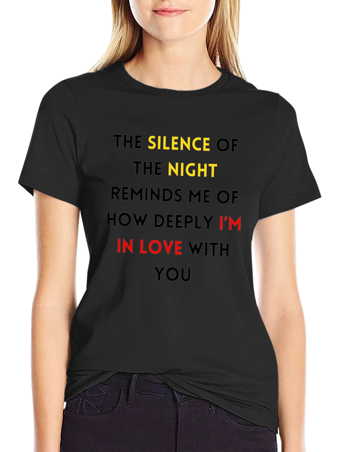 Silence of the Night Mens Graphic Tee