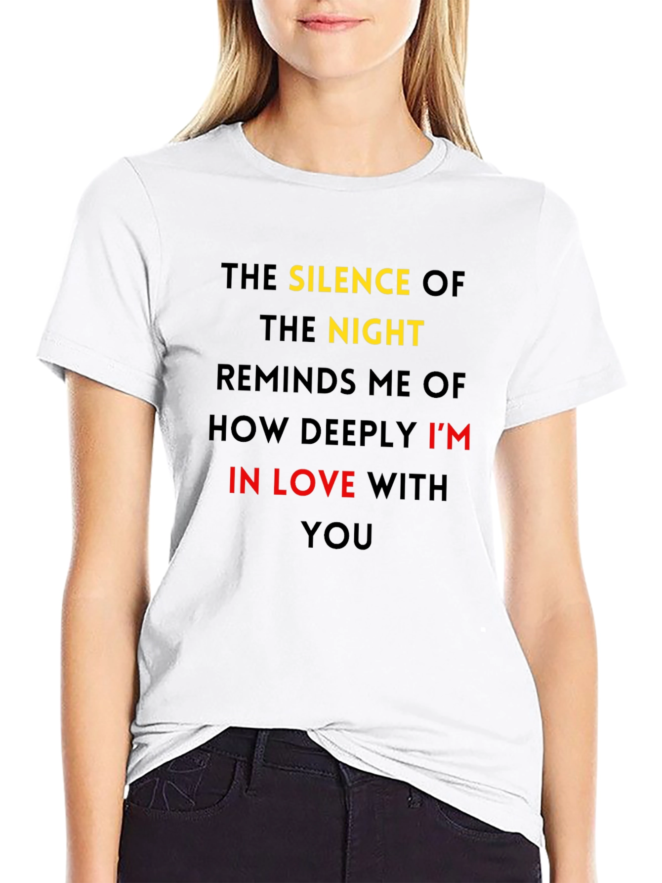 Silence of the Night Mens Graphic Tee