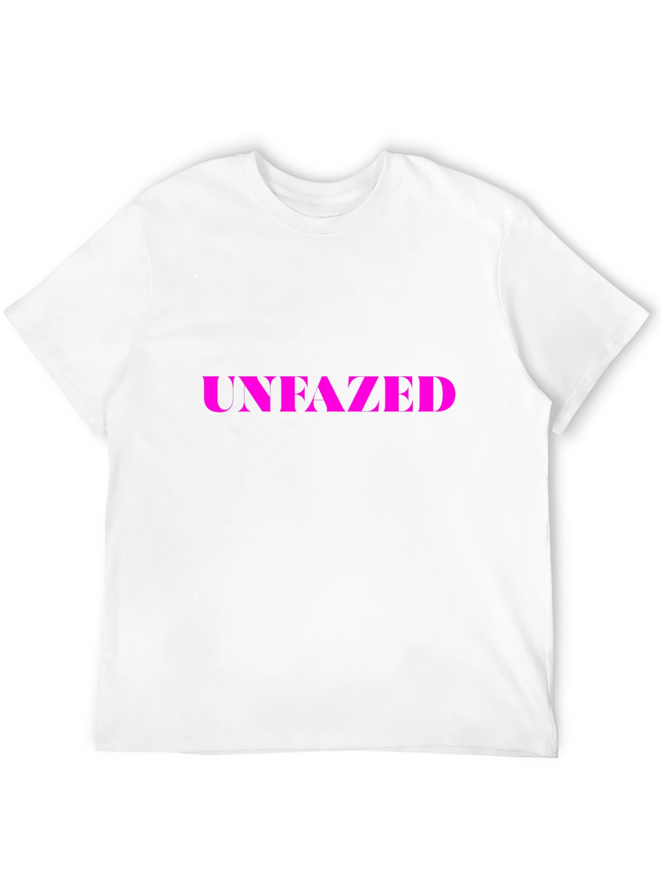 Unfazed Graphic Tee - Bold Statement Shirt