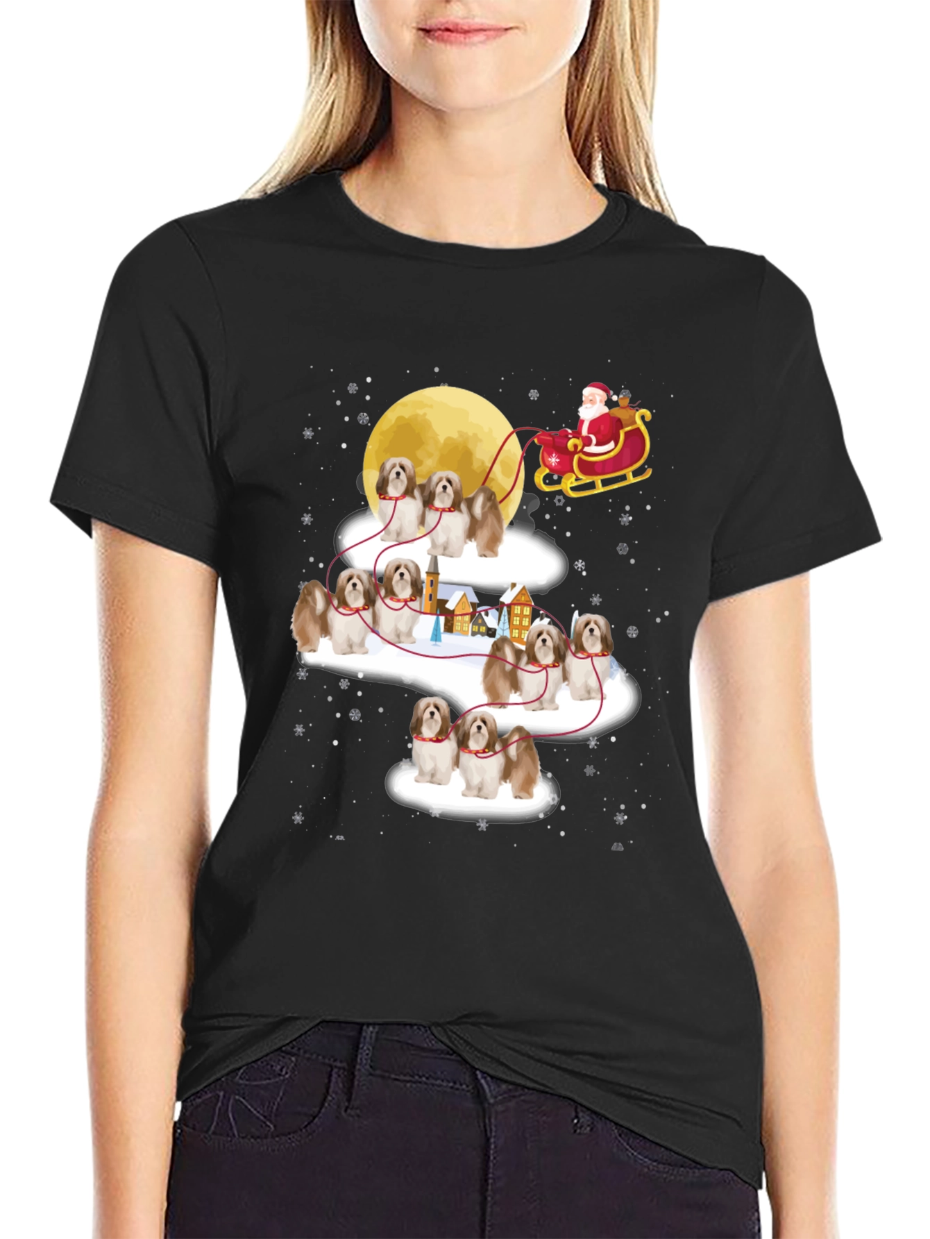 Shih Tzu Christmas T-Shirt