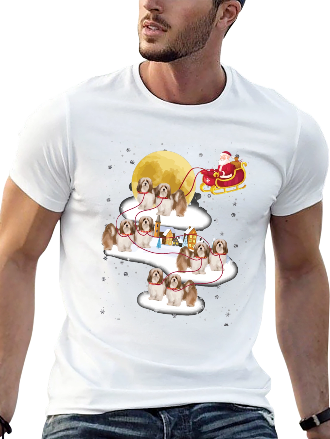 Shih Tzu Christmas T-Shirt