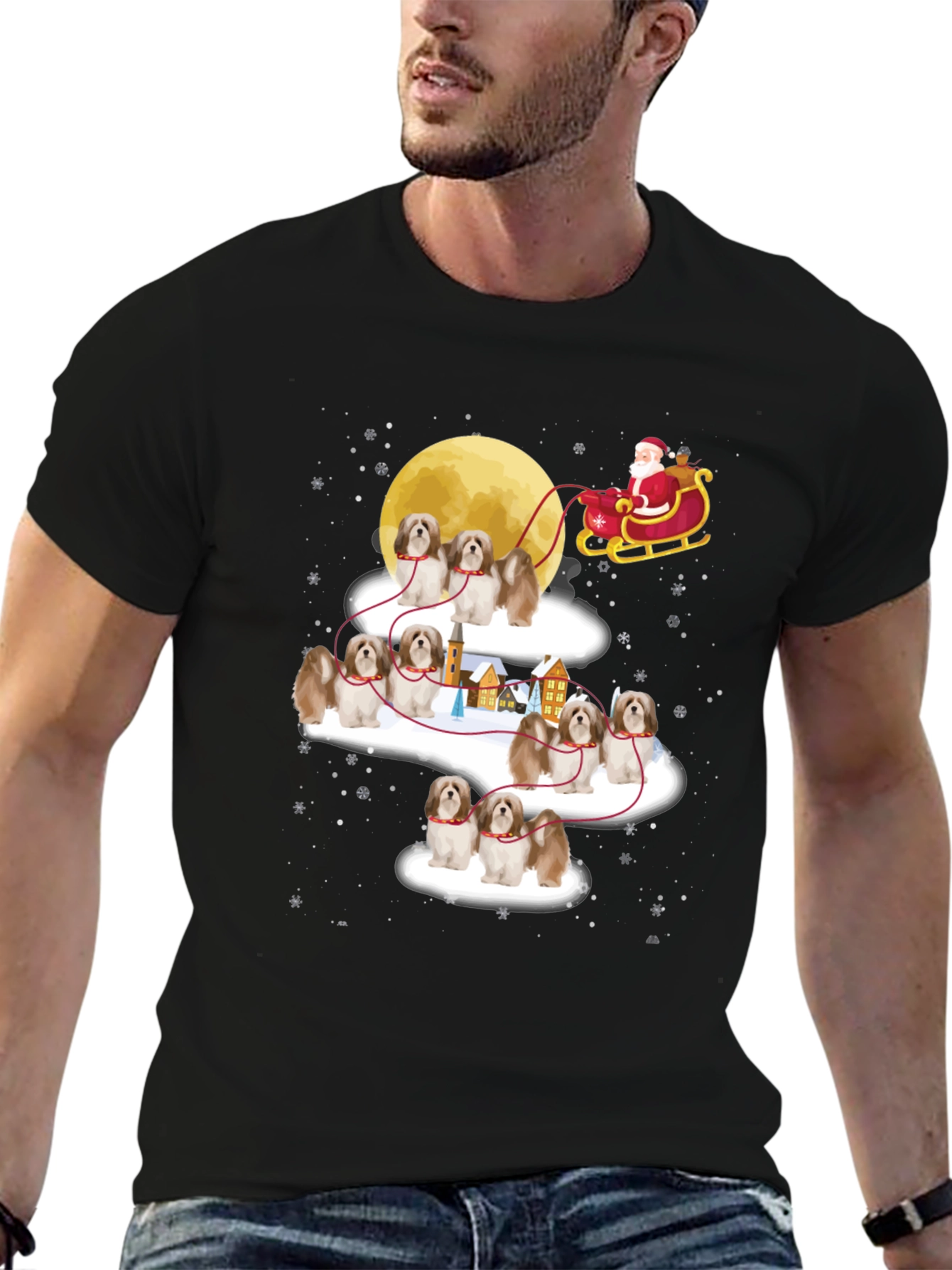 Shih Tzu Christmas T-Shirt
