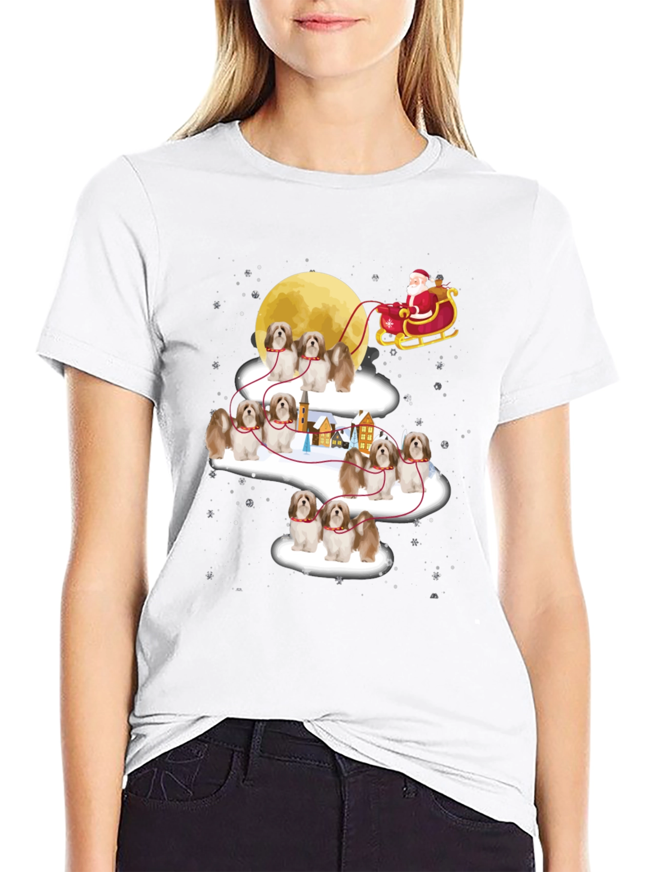 Shih Tzu Christmas T-Shirt