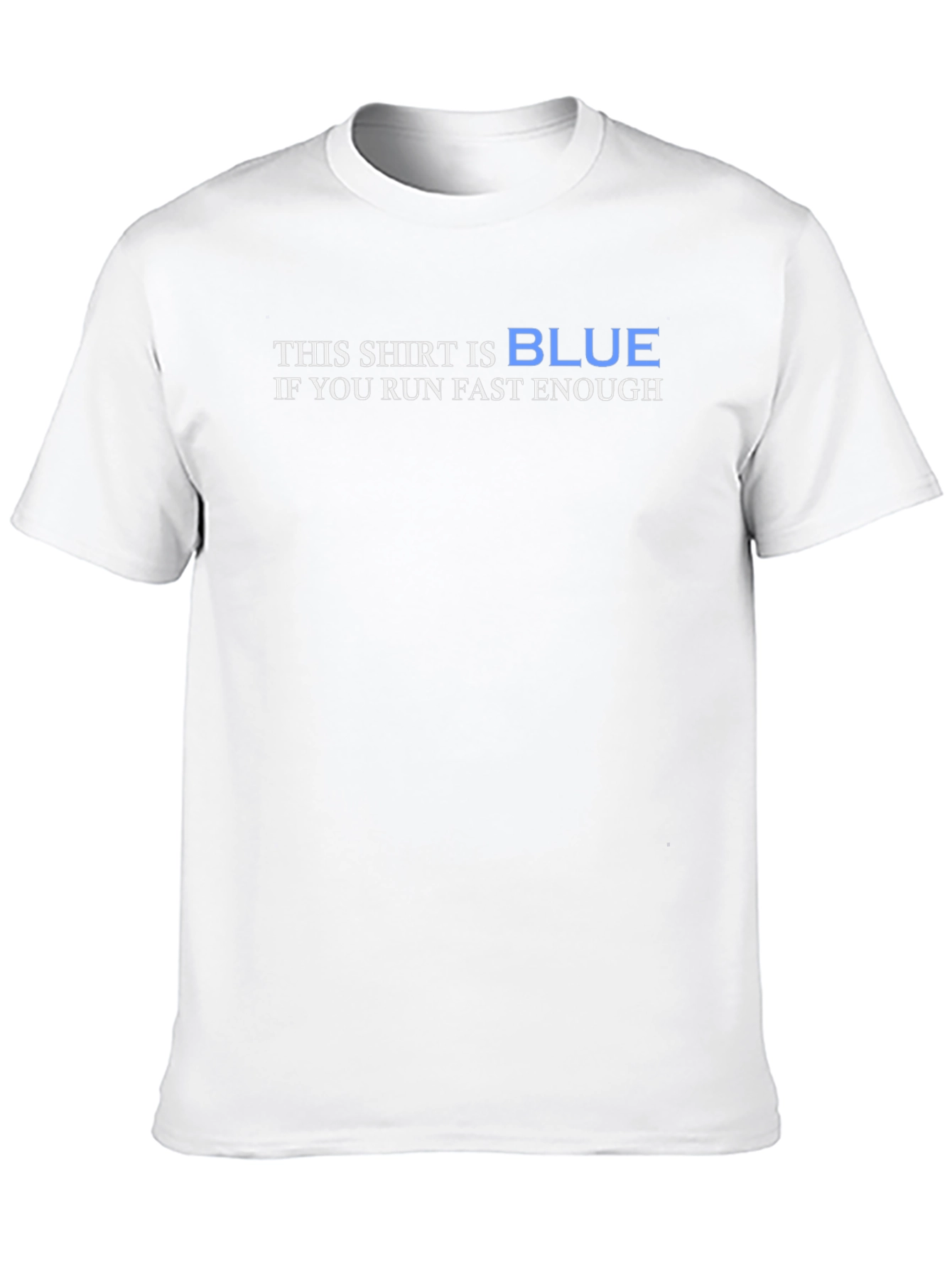 Funny Physics Blue Shift Graphic T-Shirt