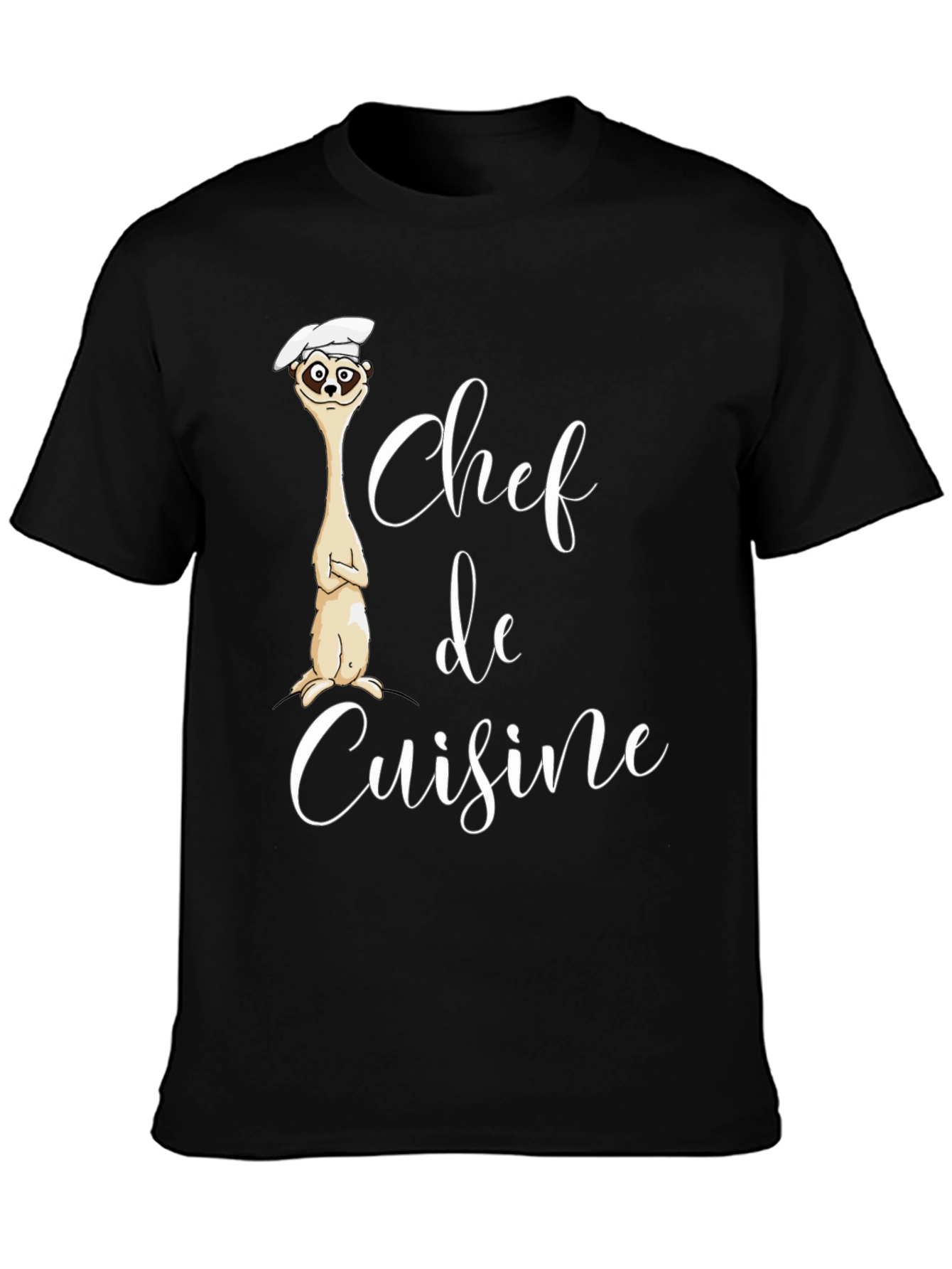 Chef de Cuisine Meerkat T-Shirt