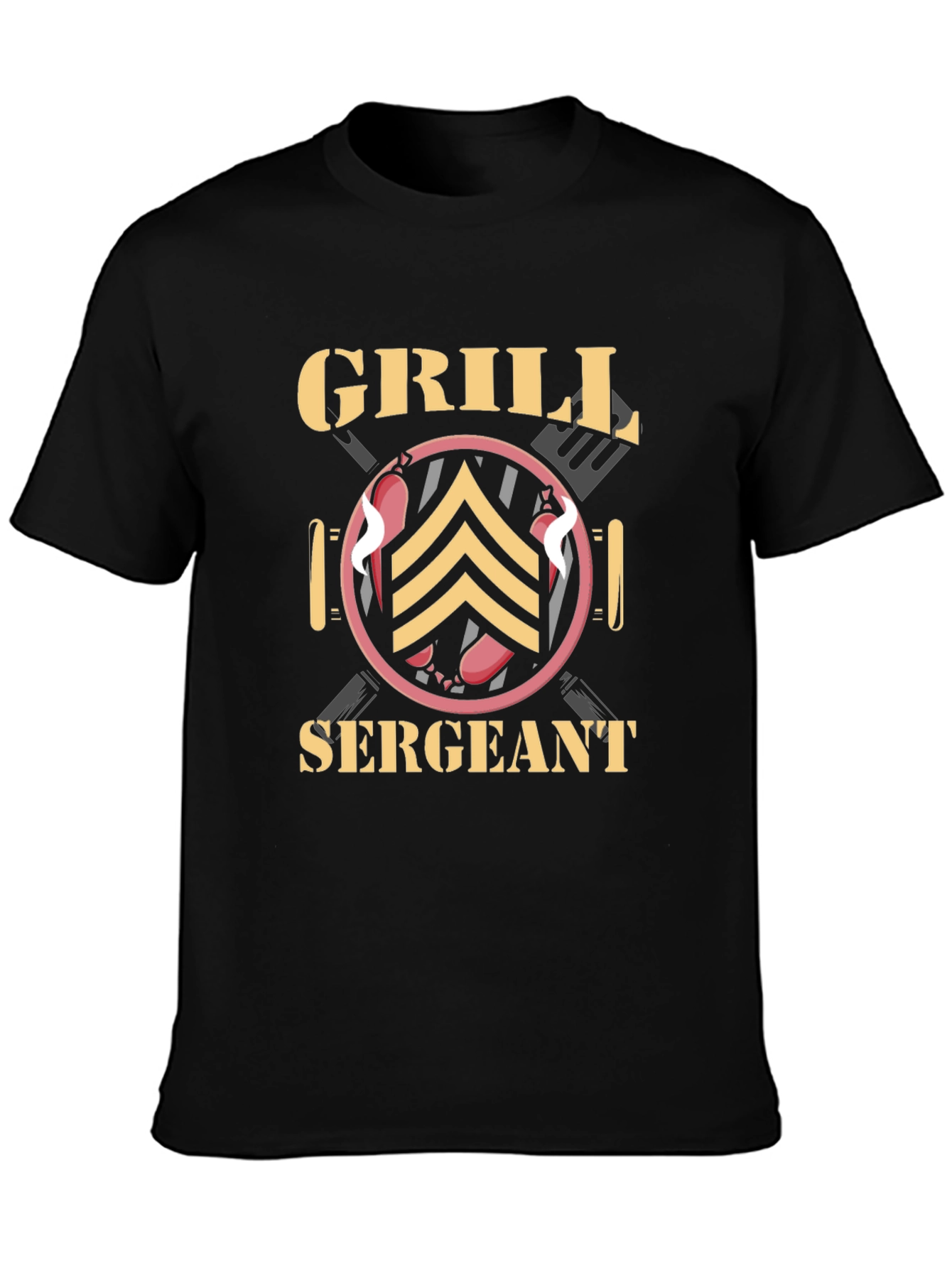 Grill Sergeant T-Shirt - BBQ Master Tee