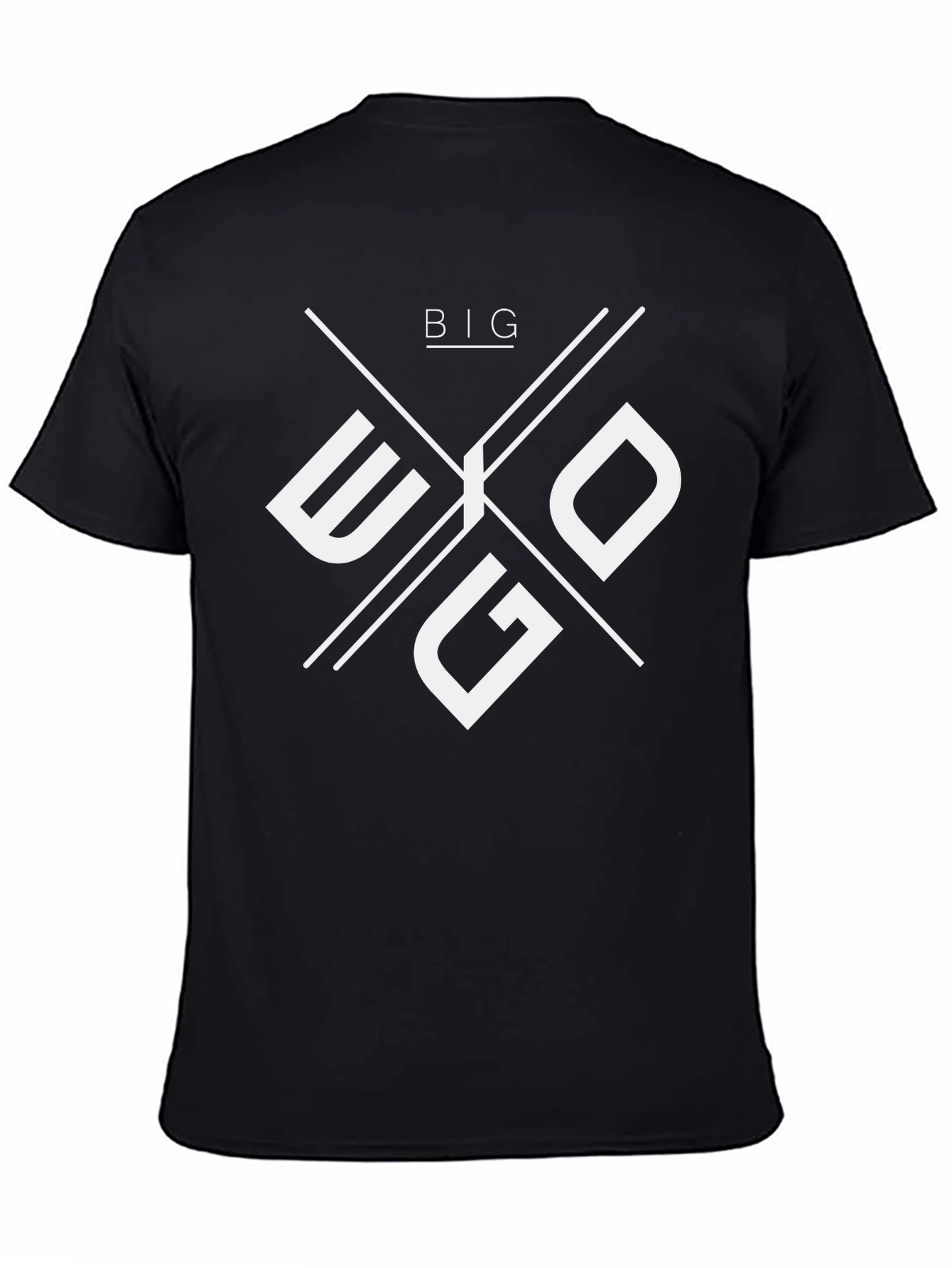 Big Ego Graphic Tee - Premium Black Cotton T-Shirt