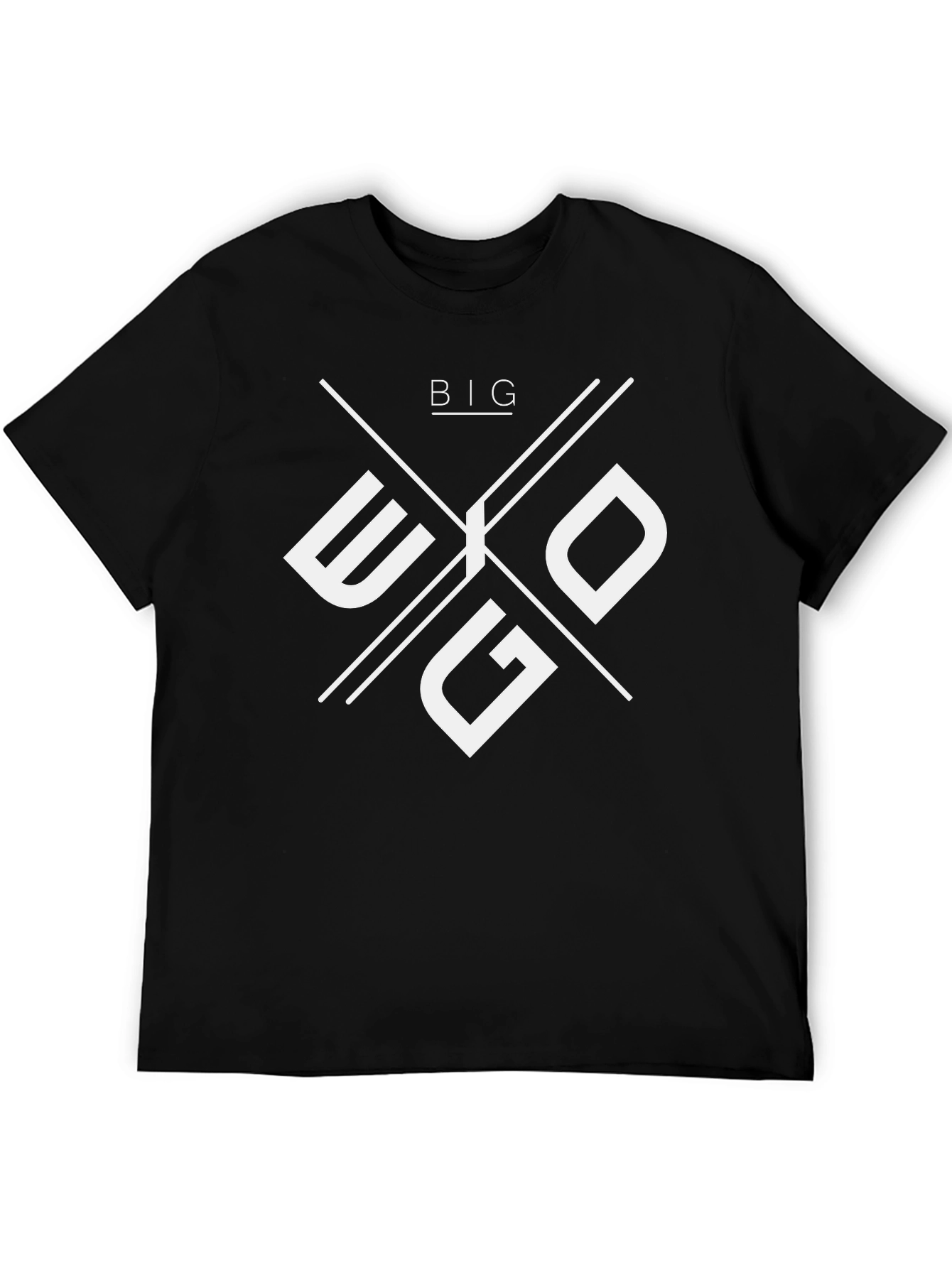 Big Ego Graphic Tee - Premium Black Cotton T-Shirt