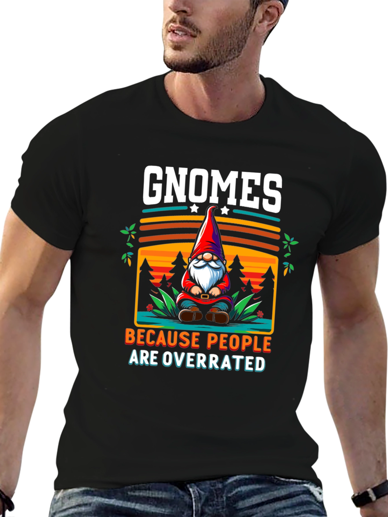 Gnomes Because People Are Overrated T-Shirt