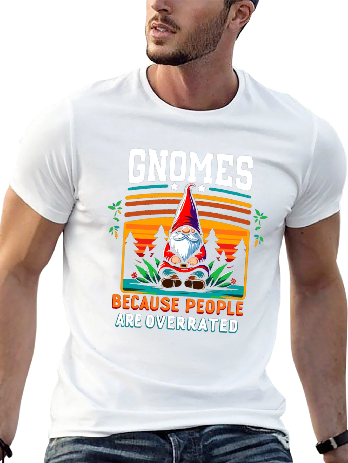 Gnomes Because People Are Overrated T-Shirt