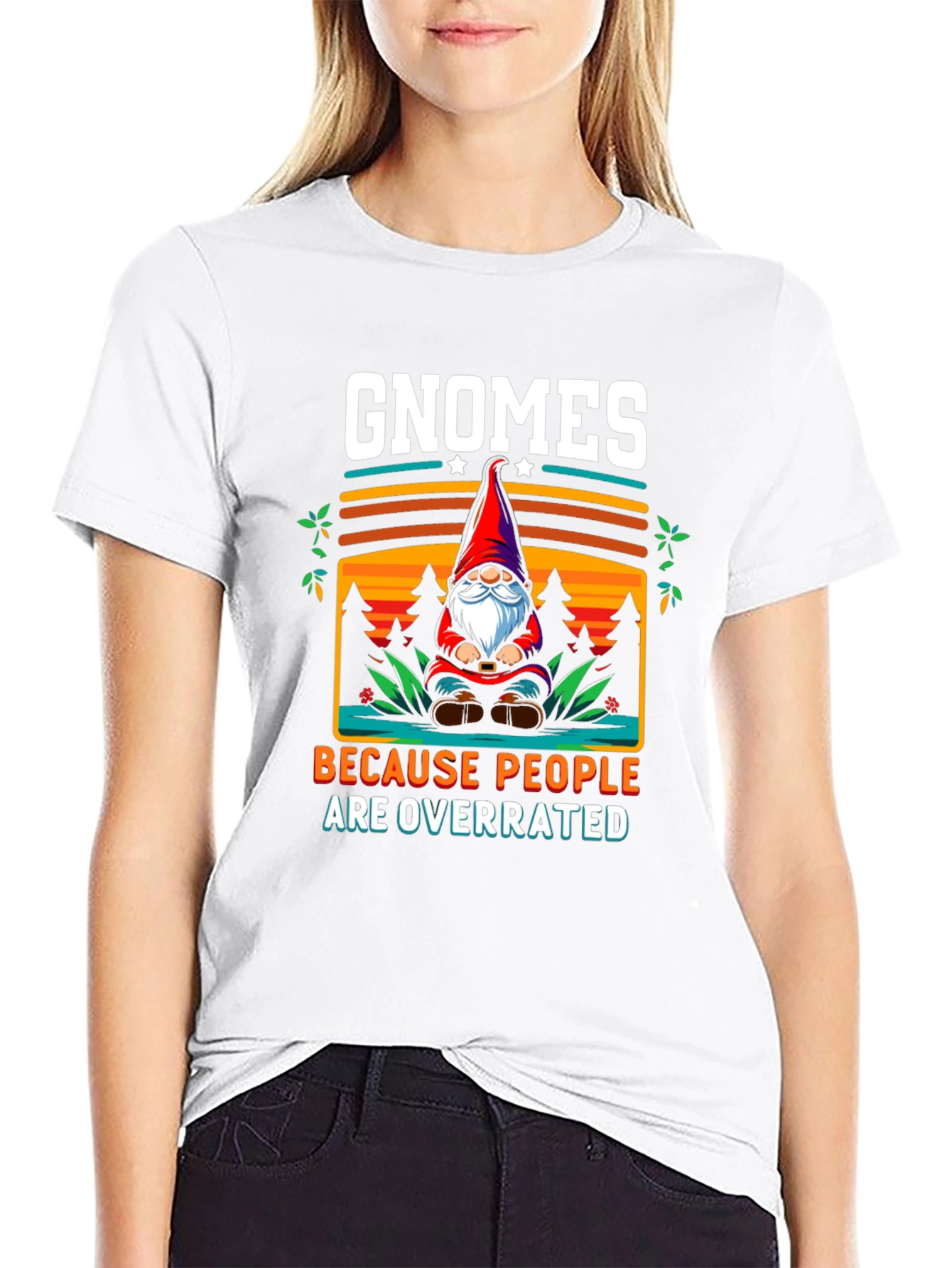 Gnomes Because People Are Overrated T-Shirt