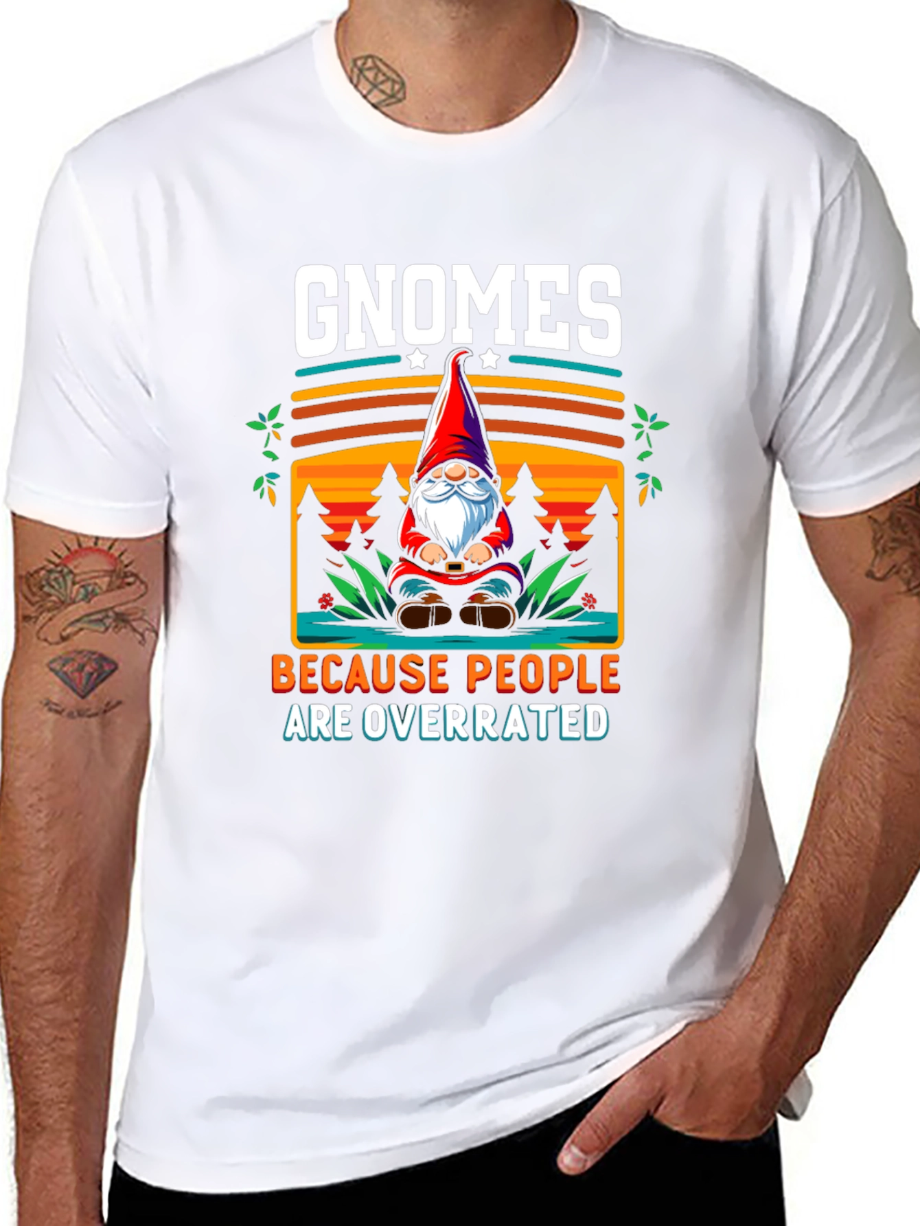 Gnomes Because People Are Overrated T-Shirt