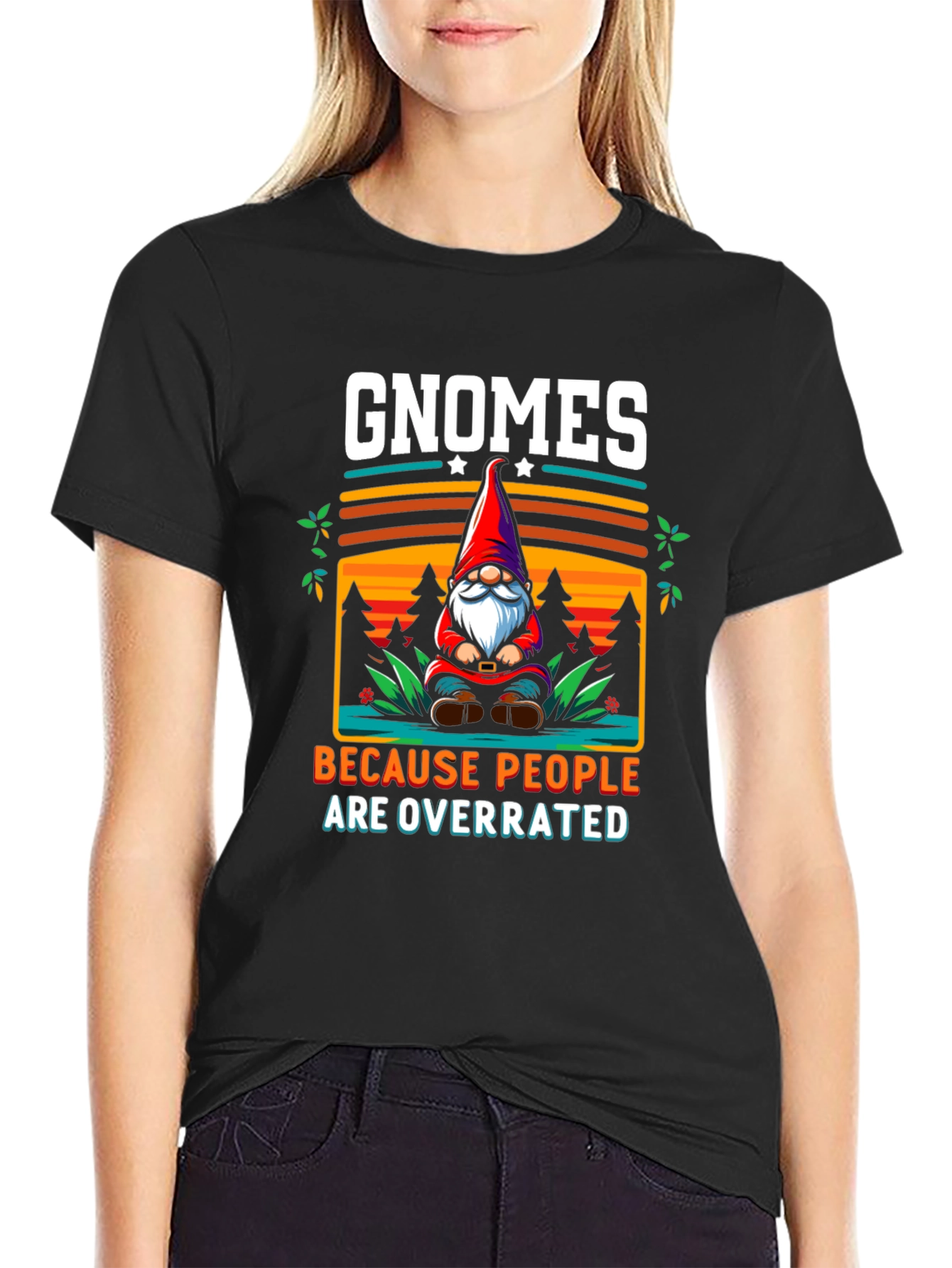 Gnomes Because People Are Overrated T-Shirt